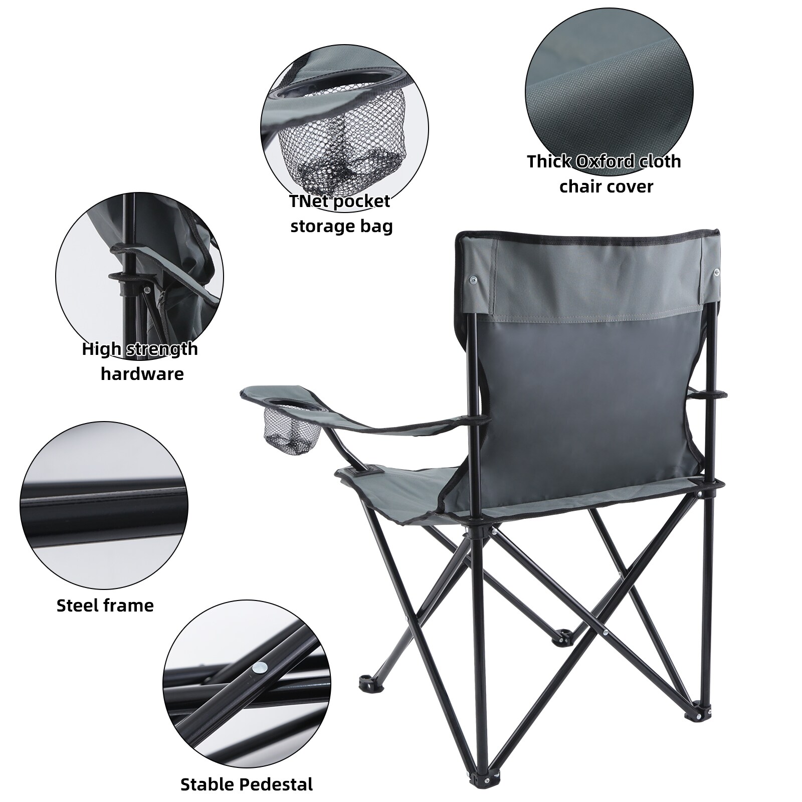 Mondawe MO-CCAC2210XGN1 Beach-Camping-Chairs - View #2