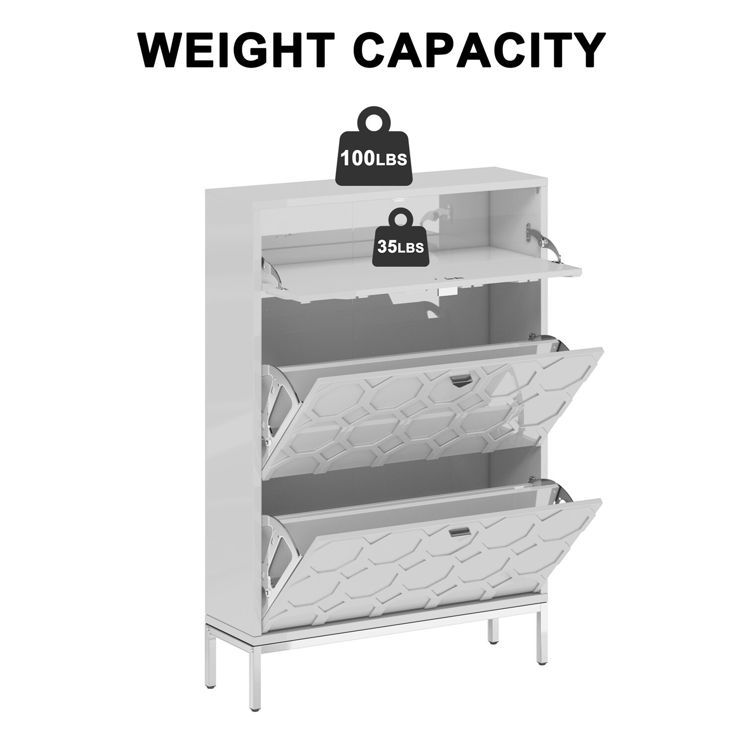 Mondawe MO-JH-XG2-GR Shoe-Racks - View #9