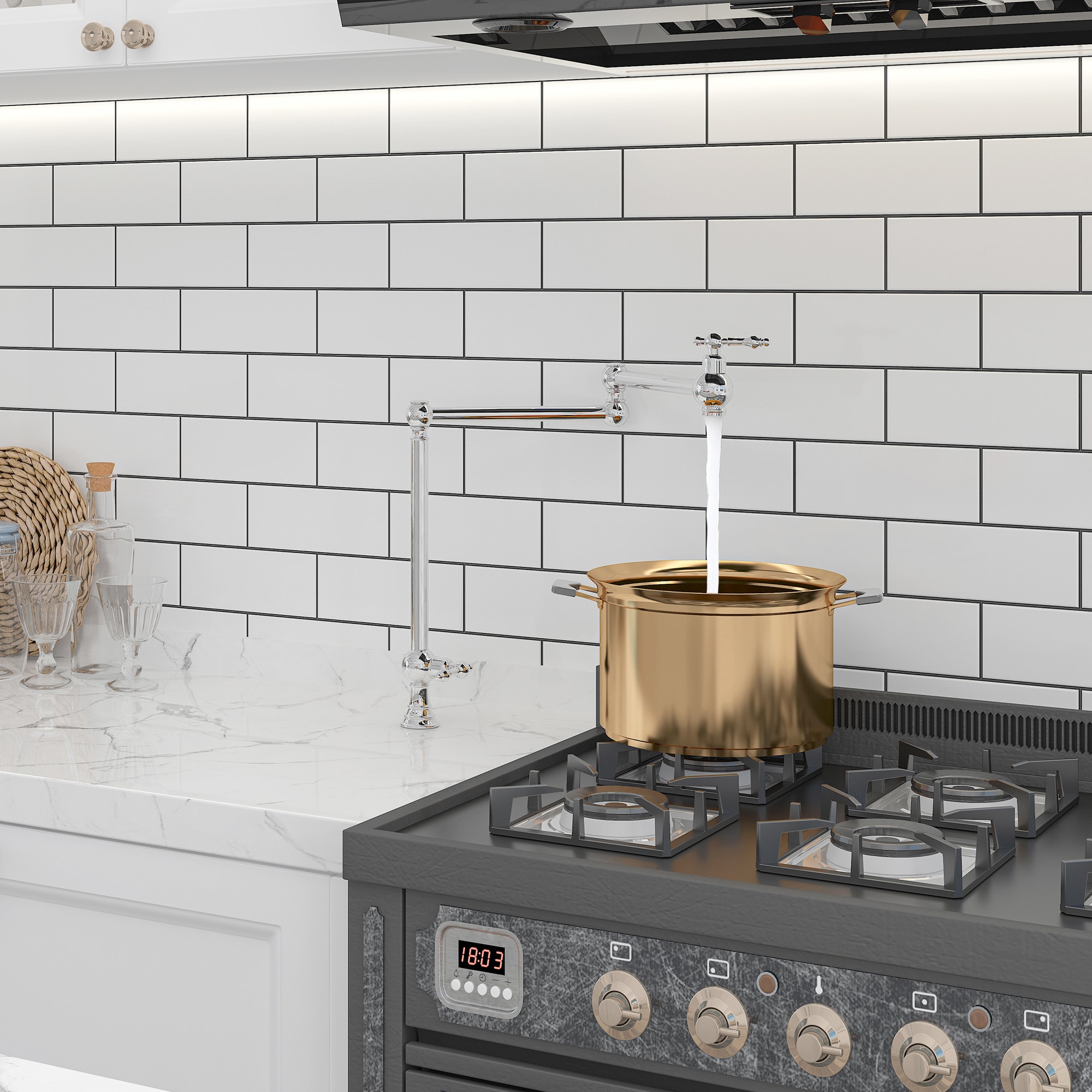 CASAINC CA-YW060BN Kitchen-Faucets - View #2