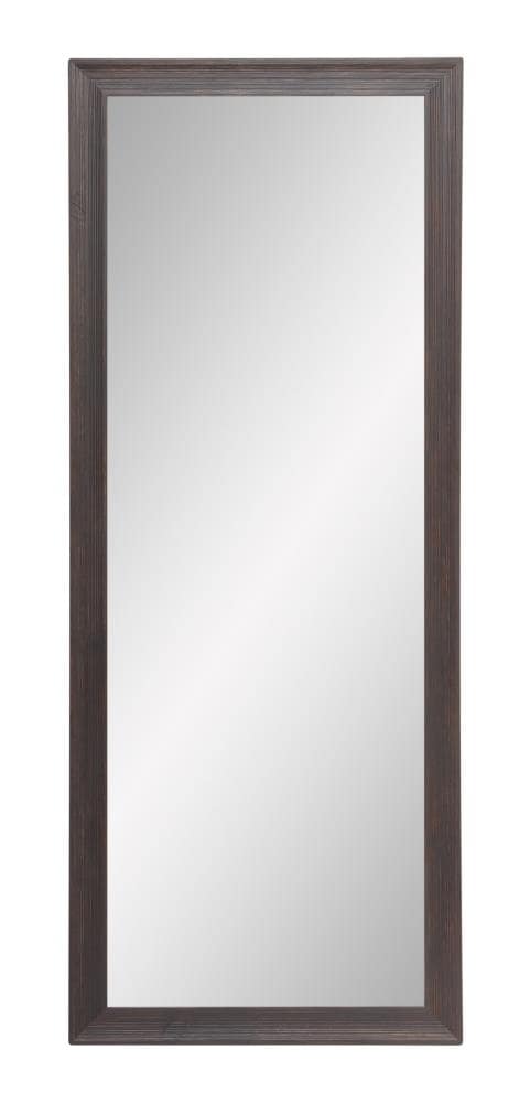 BrandtWorks BM017NM 25-Inches W x 70.0-Inches H Rectangle Brown Wood/Distressed Framed Full Length Wall Mirror