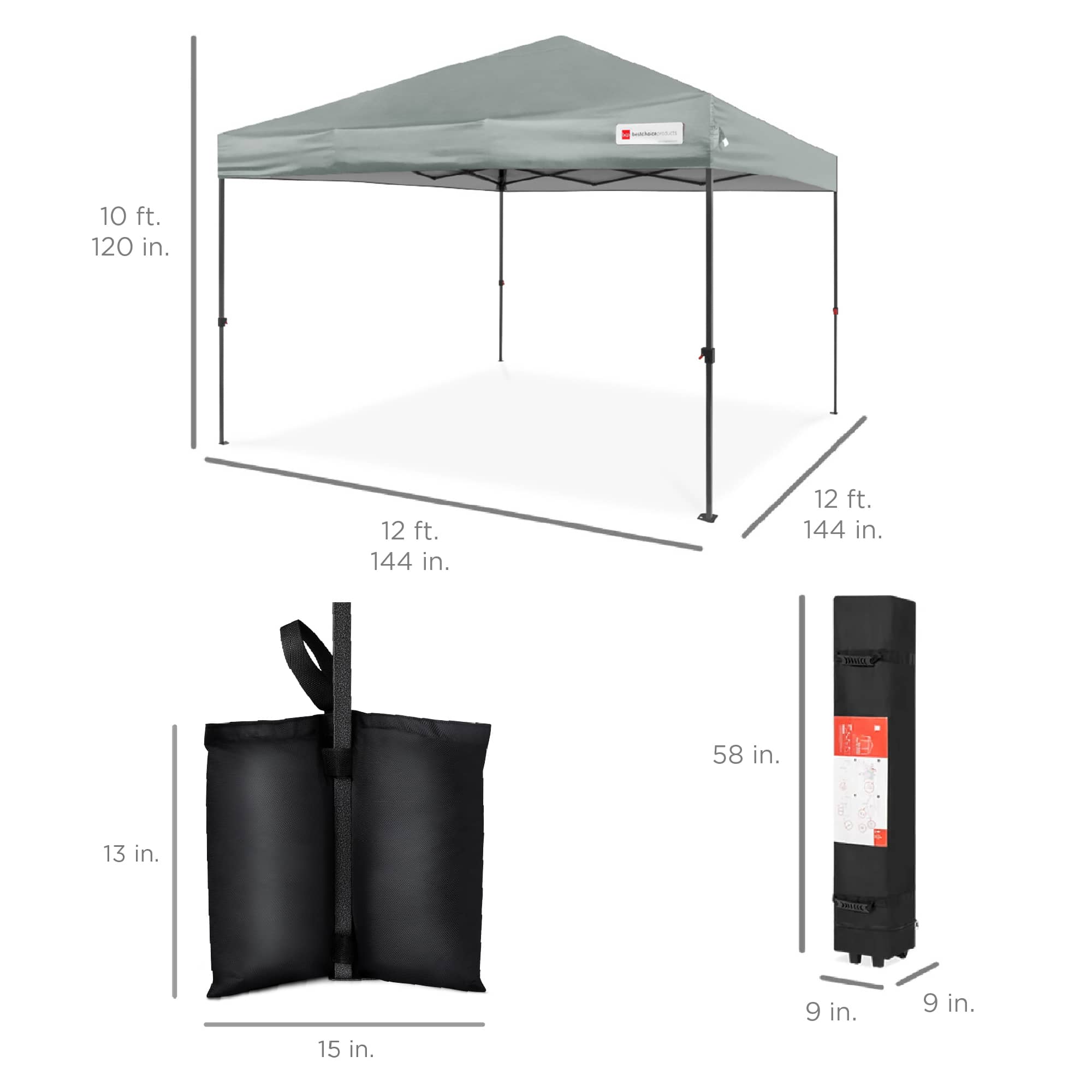 Best Choice Products SKY7838 Canopies-Sl - View #7