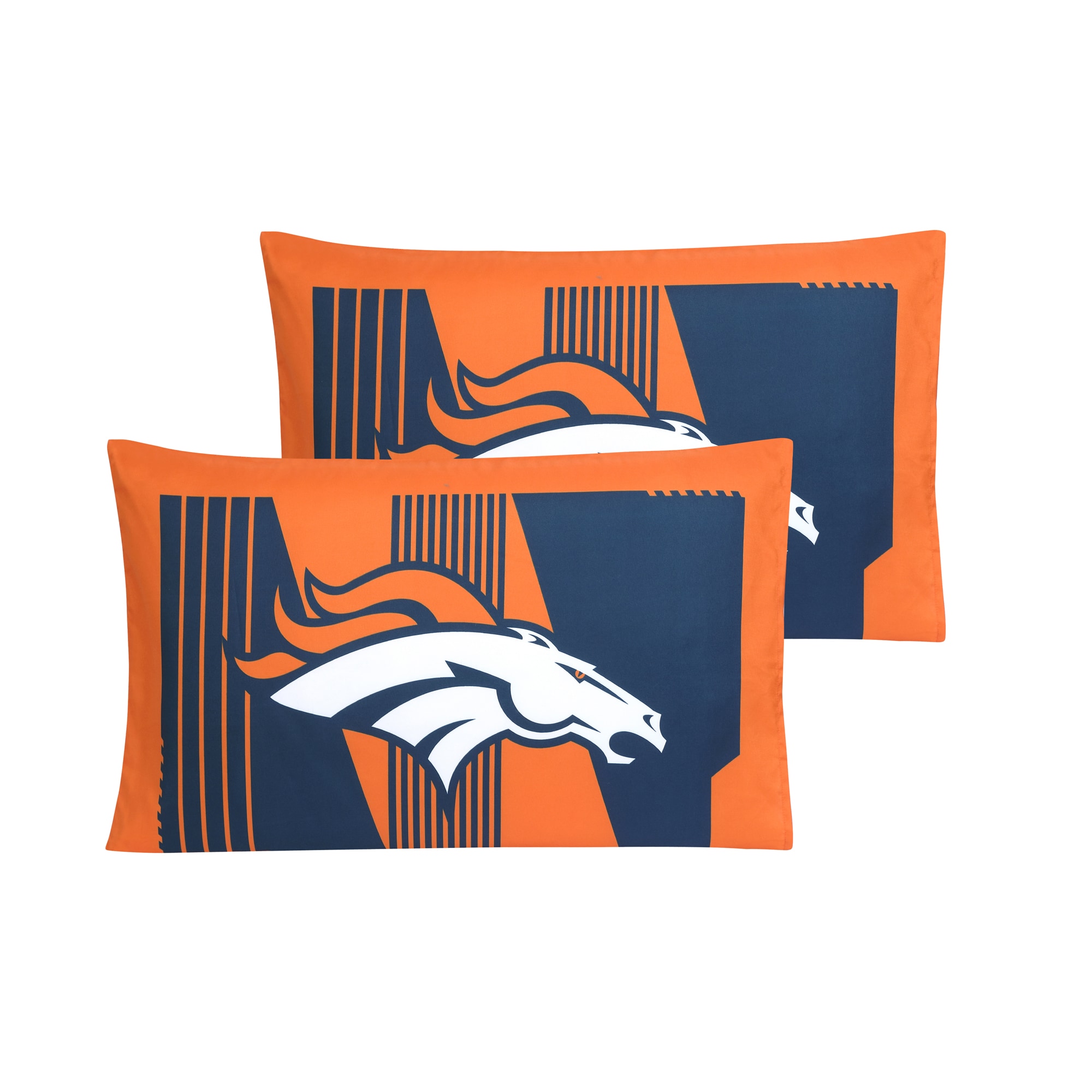 Cathay Sports Denver Broncos 3-Piece Orange/Broncos Navy Blue Full