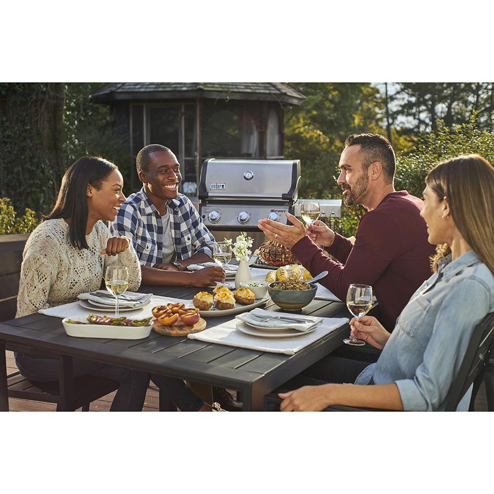 Weber Spirit S-315 Stainless Steel 3-Burner Natural Gas Grill At Lowes.com