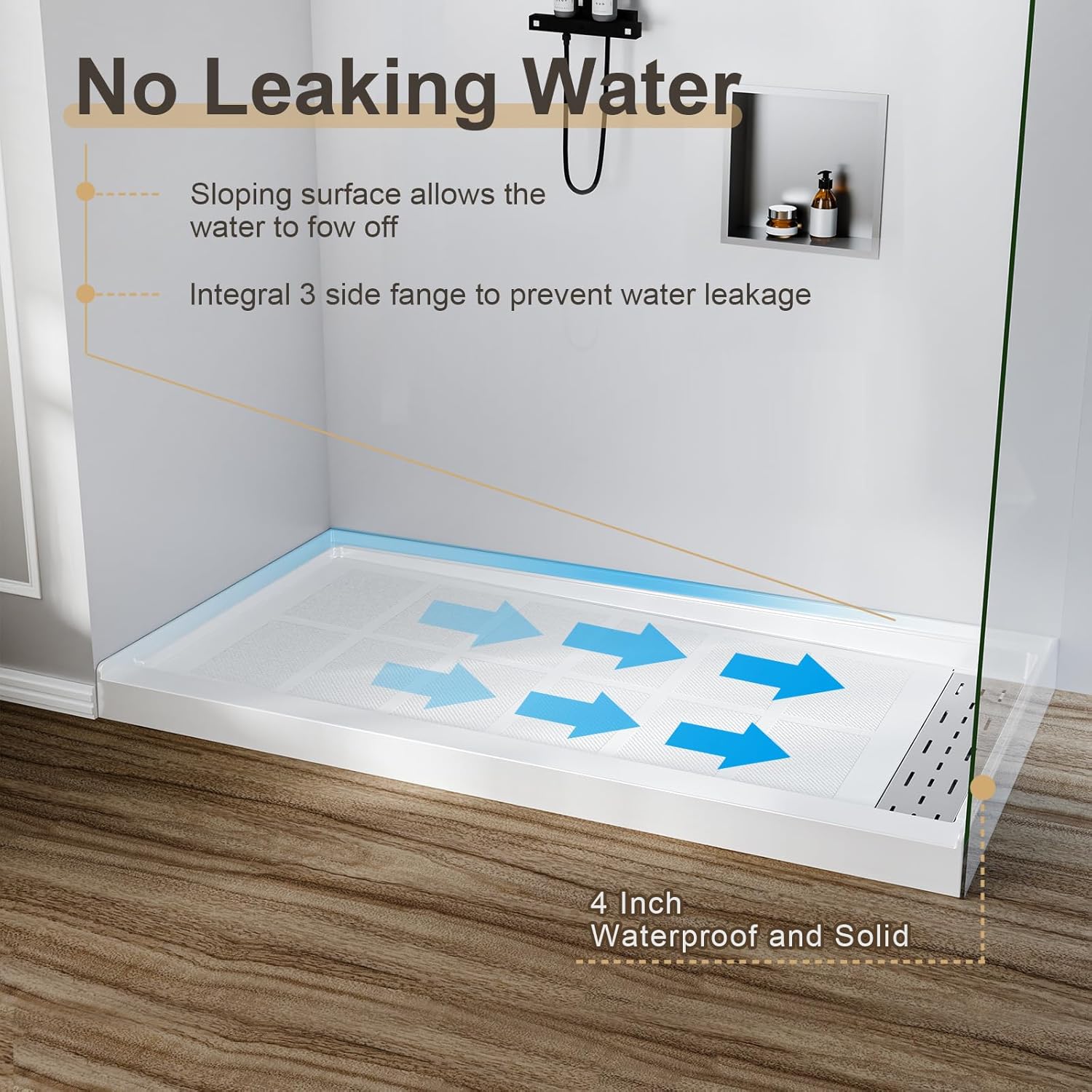 Qeetex LXL-PTH-334YK4BF Shower-Doors - View #6