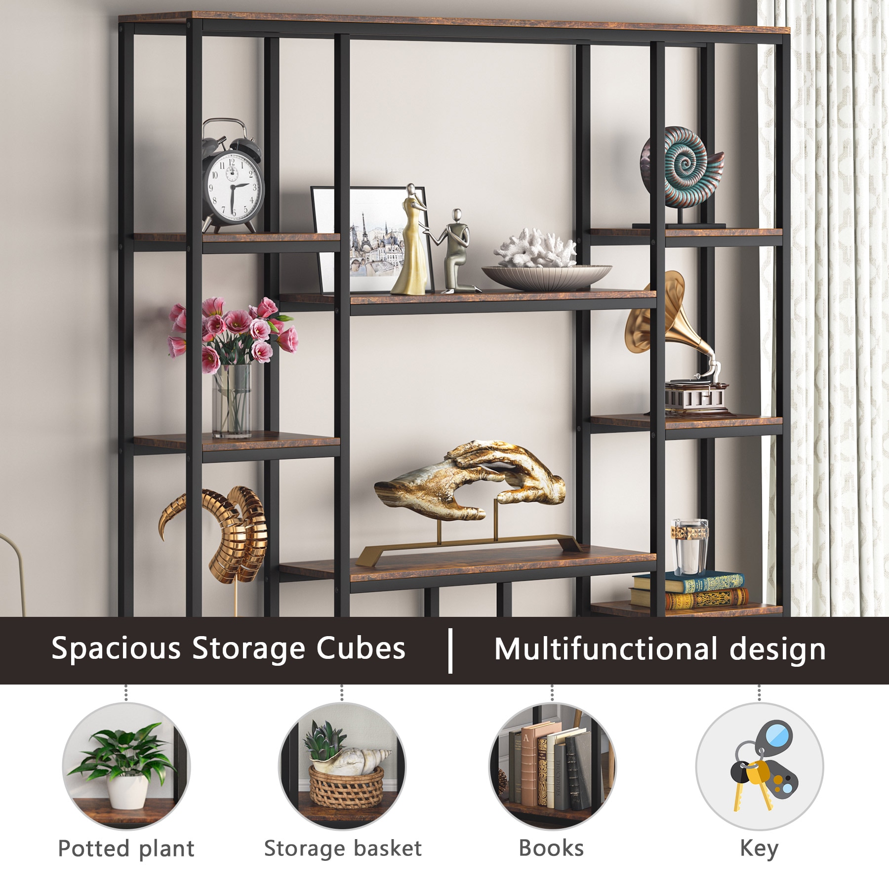 Tribesigns HOGA-F1199 bookcases - View #5