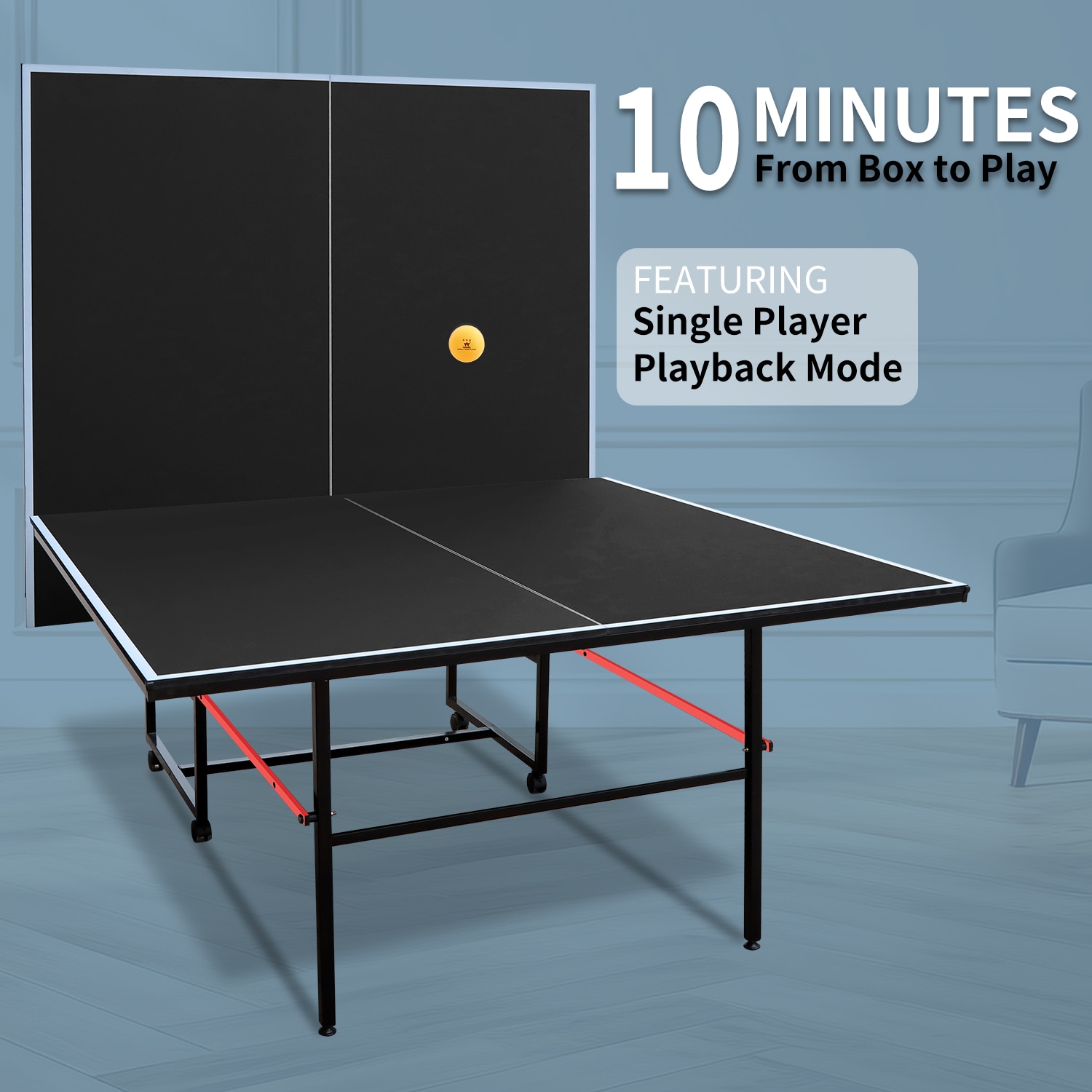 Tatayosi JL-8P385457 Ping-Pong-Table - Thumbnail View #3