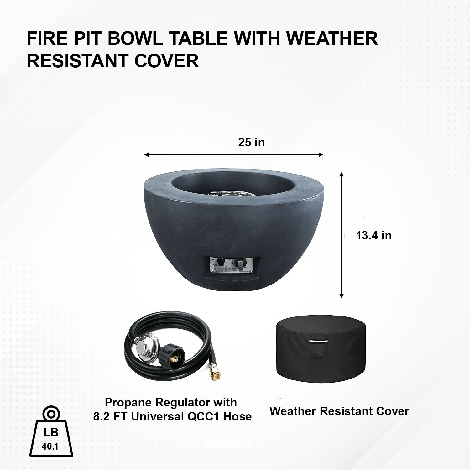 KANTE A-B01-60121 Outdoor-Gas-Firepits - View #7