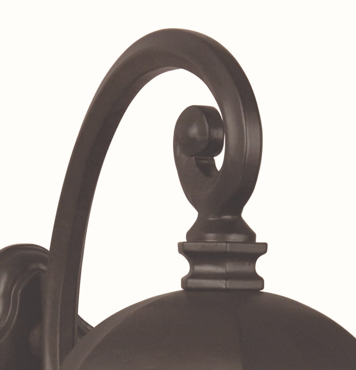 Britannia Distressed Bronze 3-Light Outdoor Wall Lantern