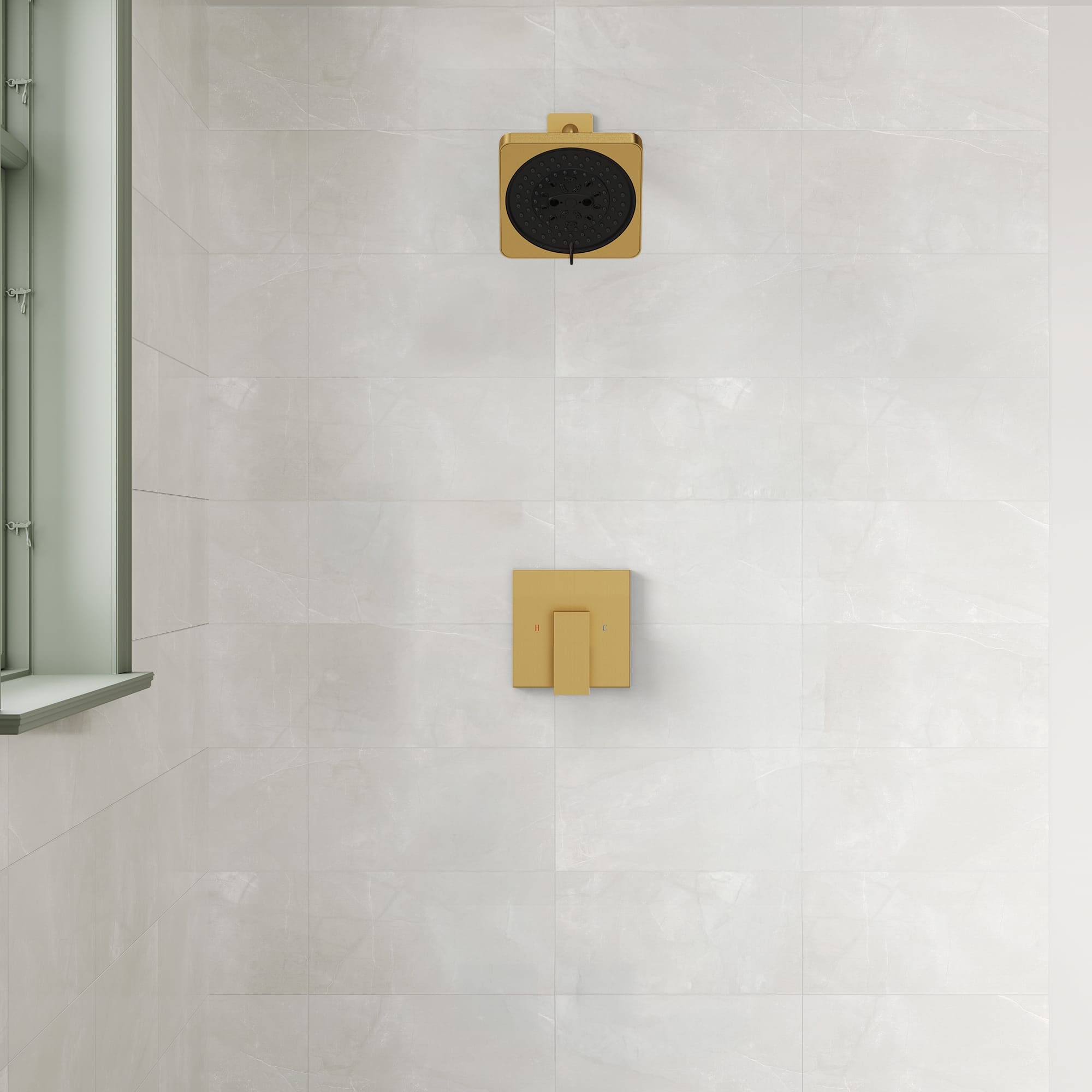 EVERSTEIN SFS-1130-GD Showerhead-Bar-Panels - View #13