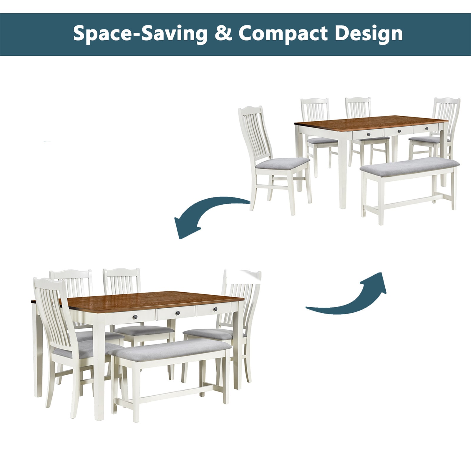 BESTCOSTY SP000LJW006AAA-ZY Dining-Sets - View #2