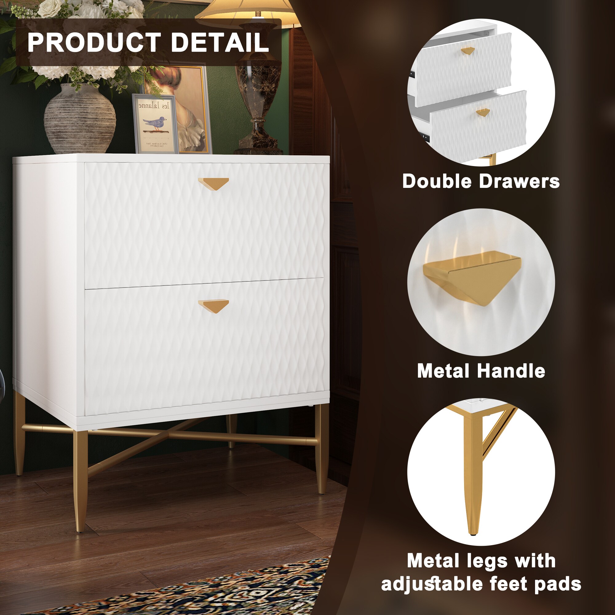 Clihome W50-ZO-0487 nightstands - View #8