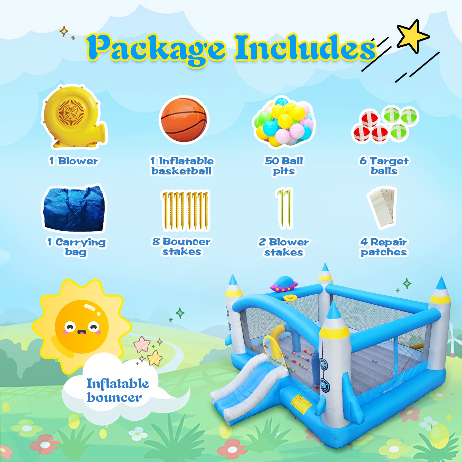 Siavonce XH00AAC Bounce-Houses - View #10