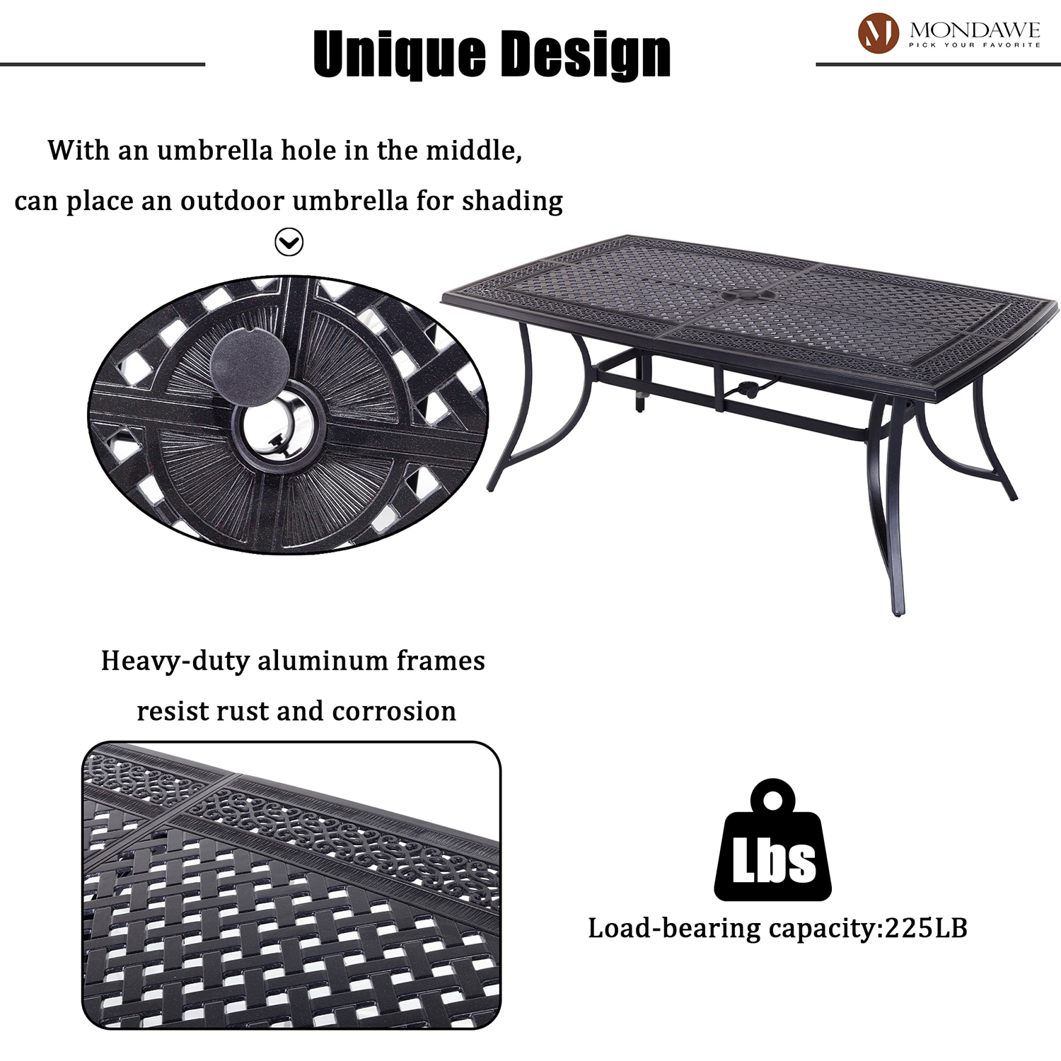 Mondawe MD-050-060 Patio-Dining-Sets - View #5