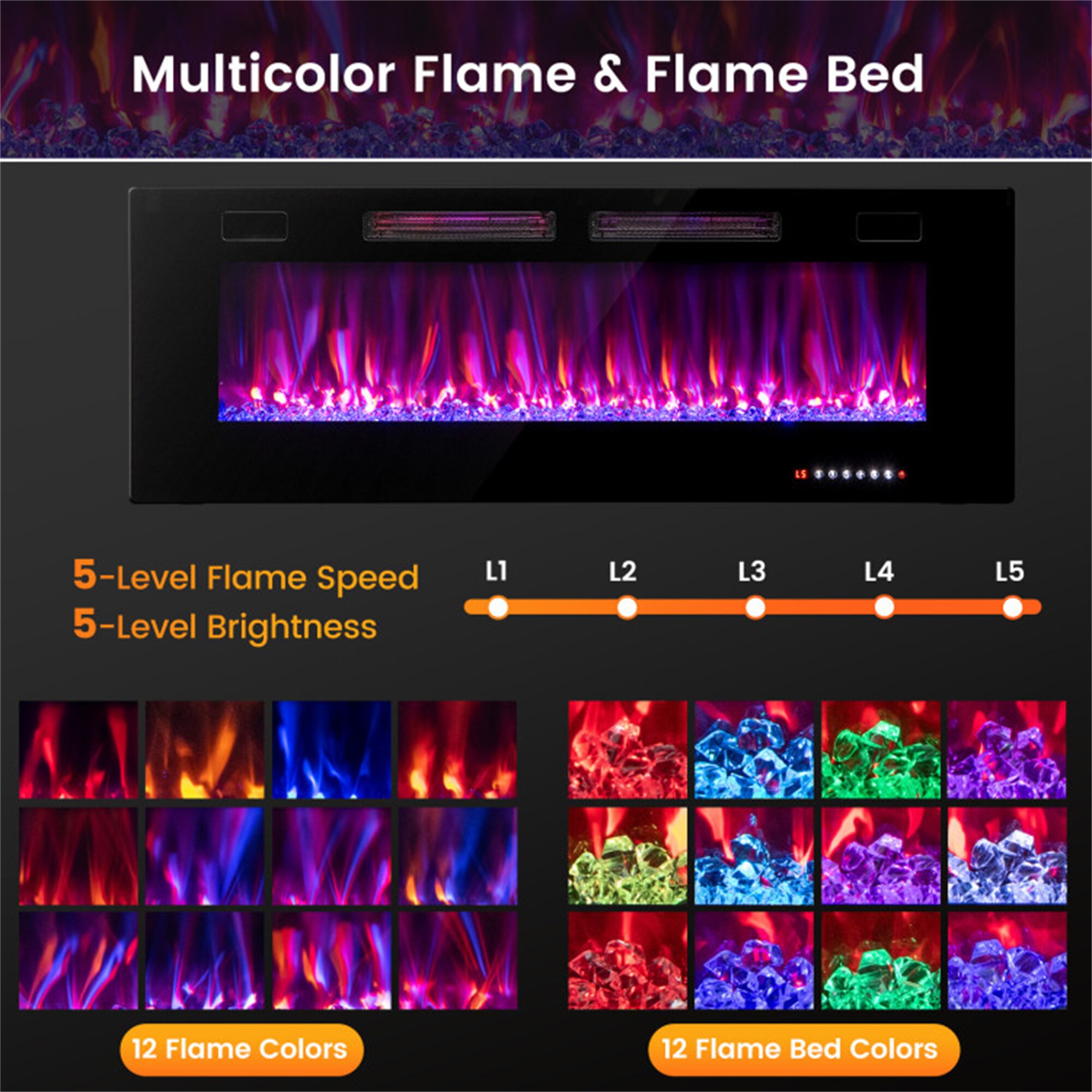 BABOOM BOM-35US-50-CO Electric-Fireplaces - View #7