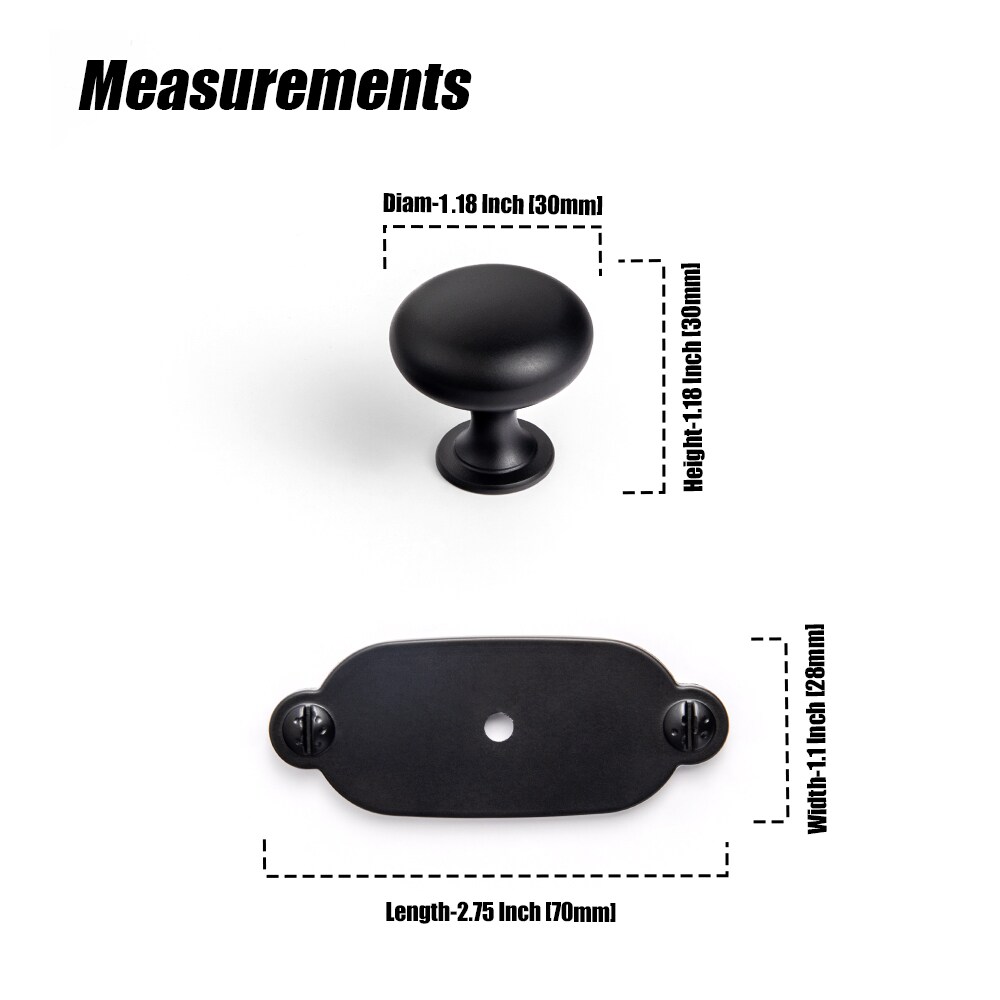 Miaokesen 8611B-DK-G013 Cabinet-Knobs - View #2