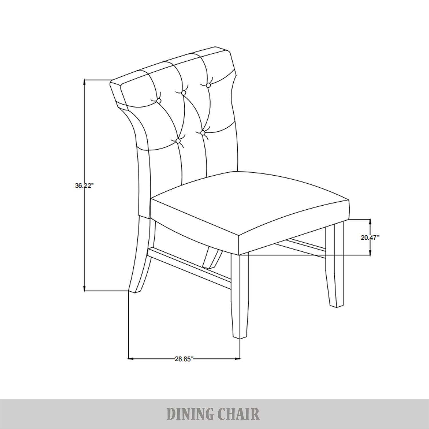 CasePiece C3084US-DGY-LN-BN-C3 Dining-Sets - View #12