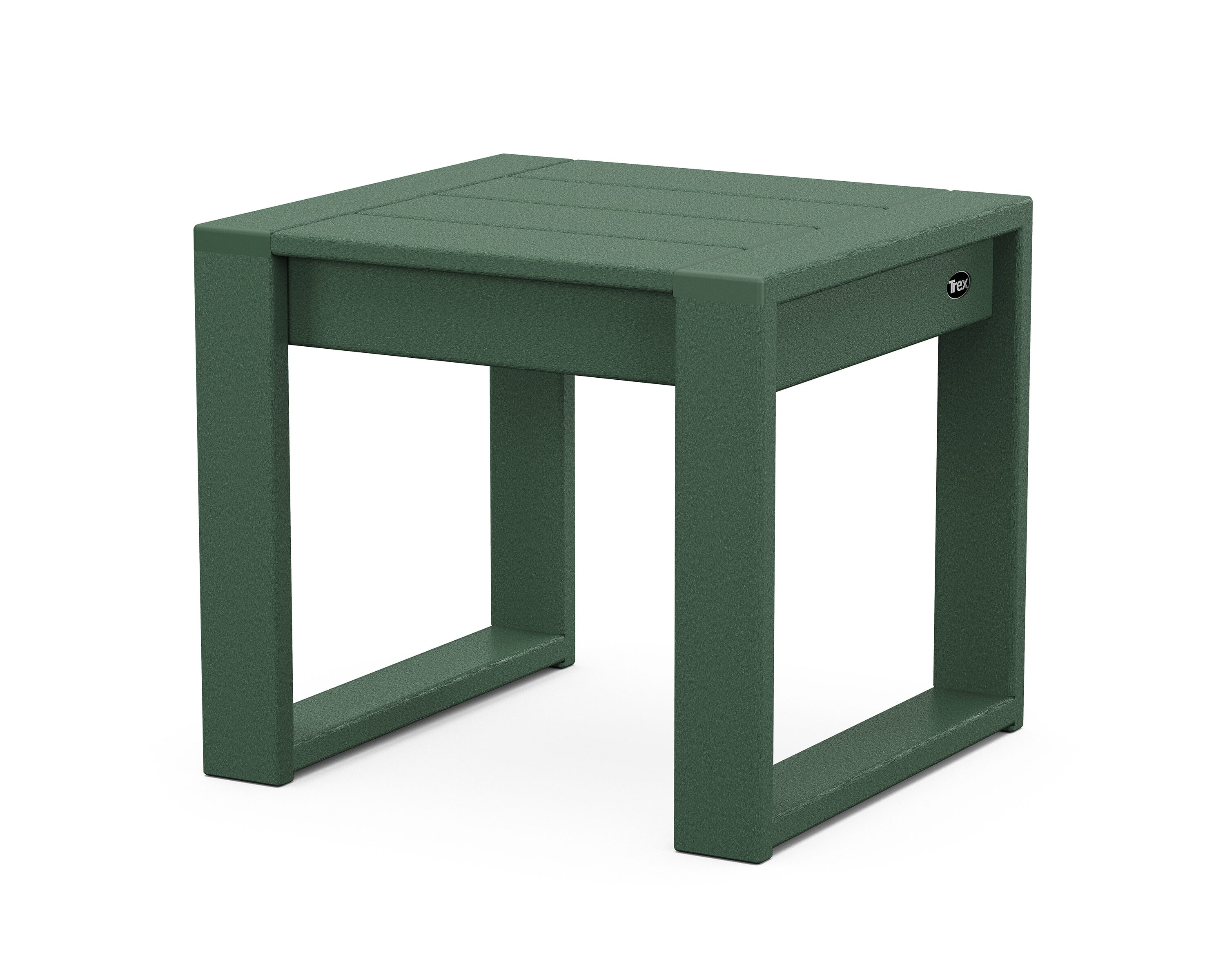 Trex Outdoor Furniture TX4608-RC Eastport Square Outdoor End Table 18.32-in W x 19.87-in L