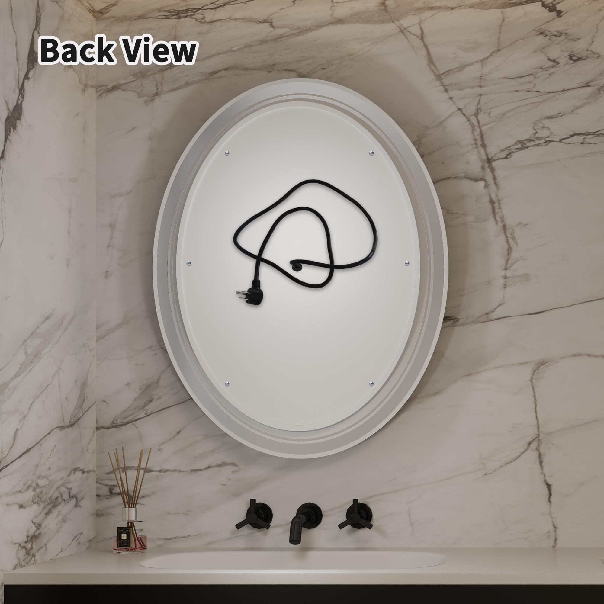 ExBrite DHBM2432BS Framed-Bath-Mirrors - View #14