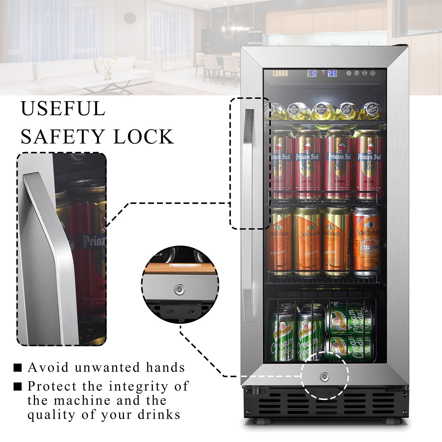 LANBO LB80BC Wine-Chillers - View #5