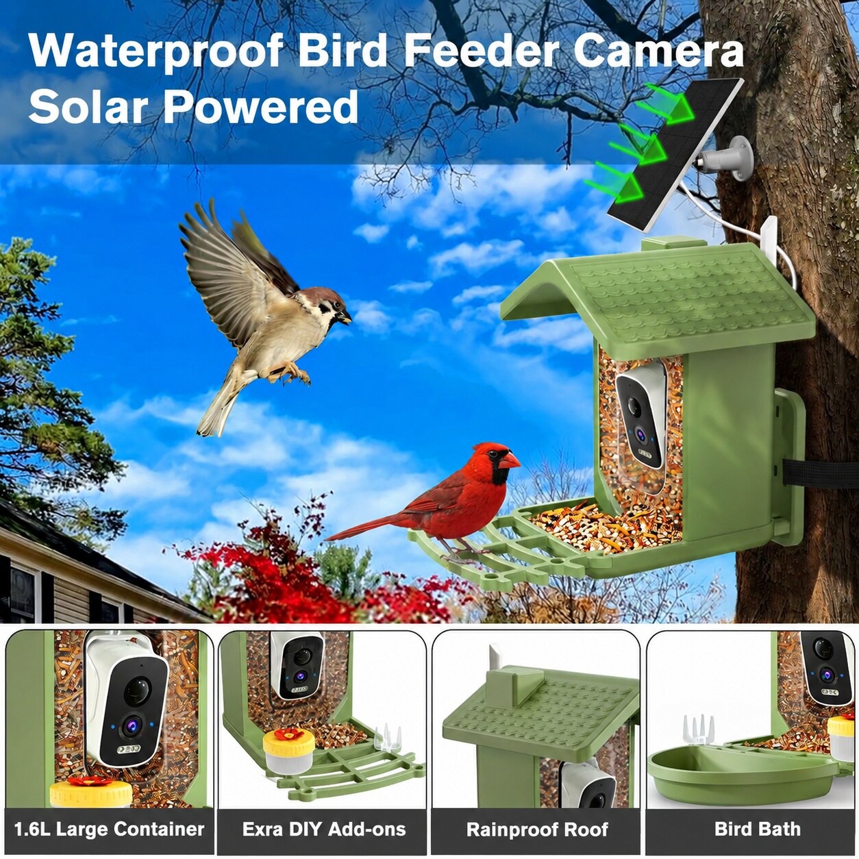 Afoxsos LAF0709F009 Bird-Feeder-Accessories - View #4