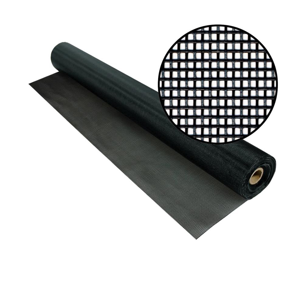 Phifer 3014088 TuffScreen174 5-ft x 100-ft Black Polyester Screen mesh