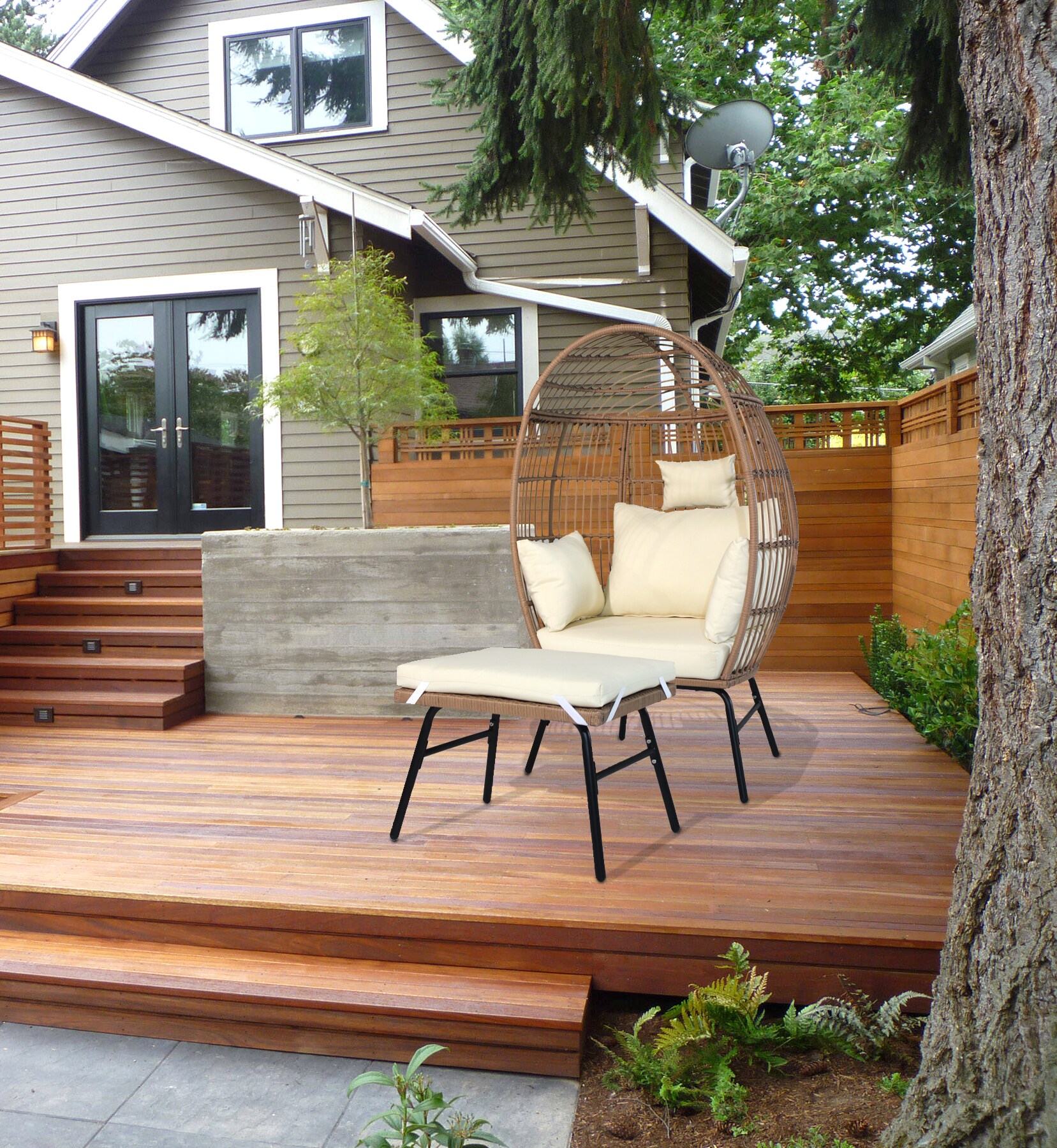 ModernLuxe L-W2337P151814 Patio-Chairs - View #2