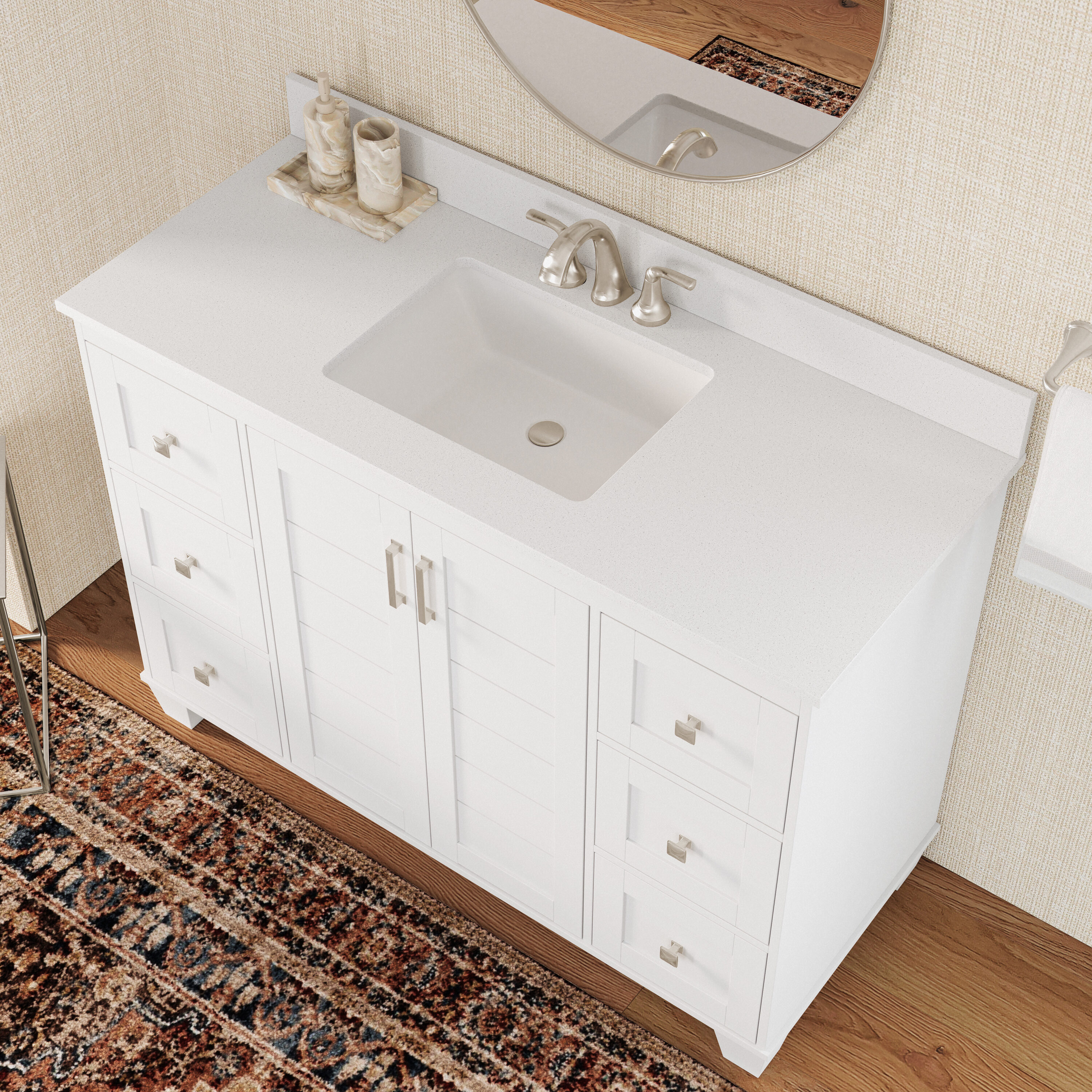 allen + roth LWS48GBV Bath-Vanity-Combo - View #6