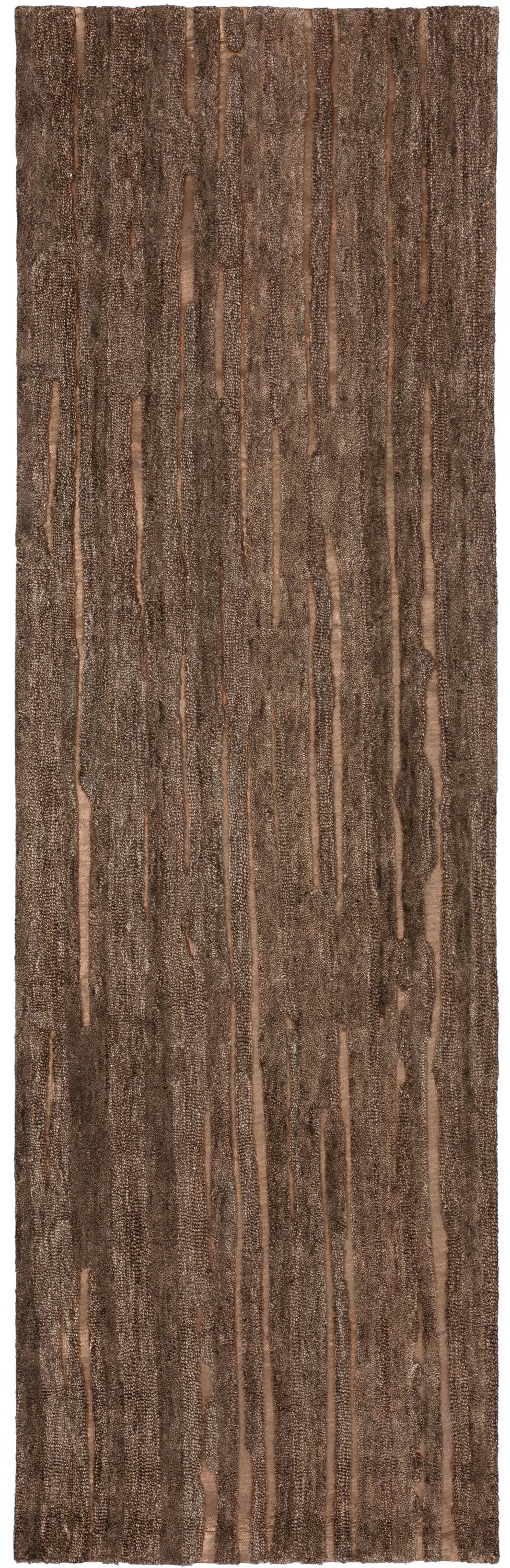 Addison Rugs ADZ32PE2X8 Dazzle 2 X 8 (ft) Wool Pecan Indoor Solid Bohemian/Eclectic Runner Rug