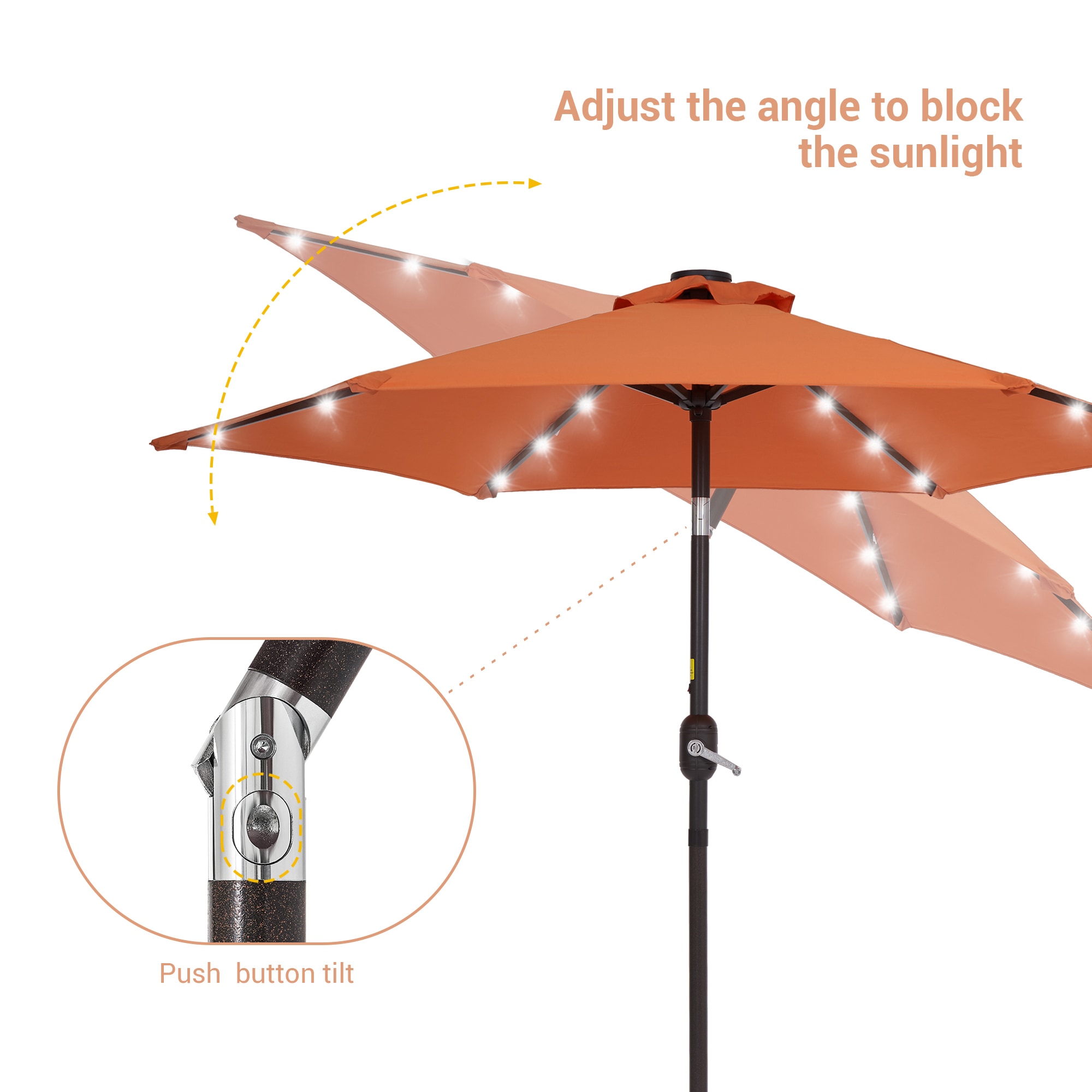 ACEGOSES LW-LED75OY Umbrellas-2 - View #5