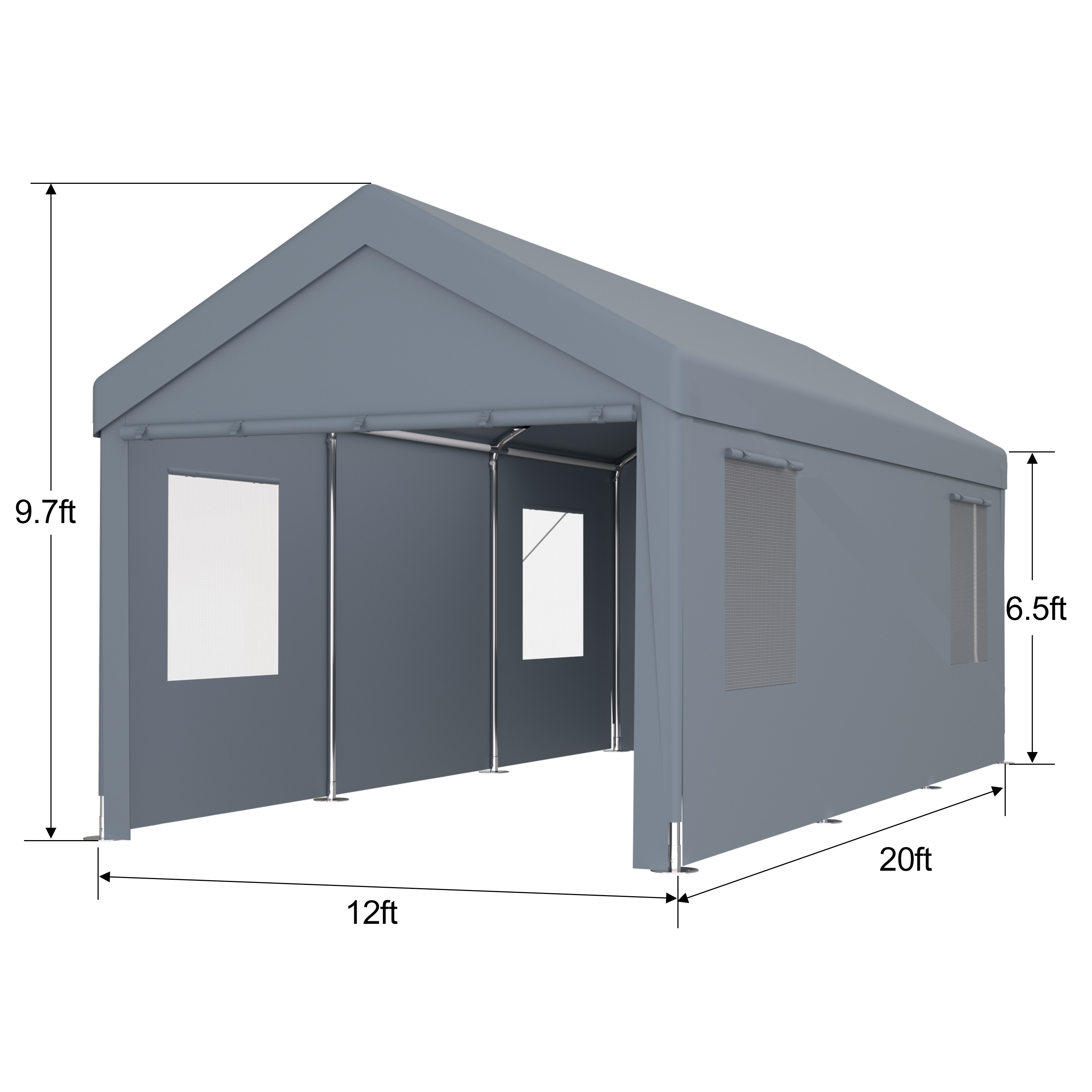 ZAKLOOP WU1396128716 Carport-Covers - View #8