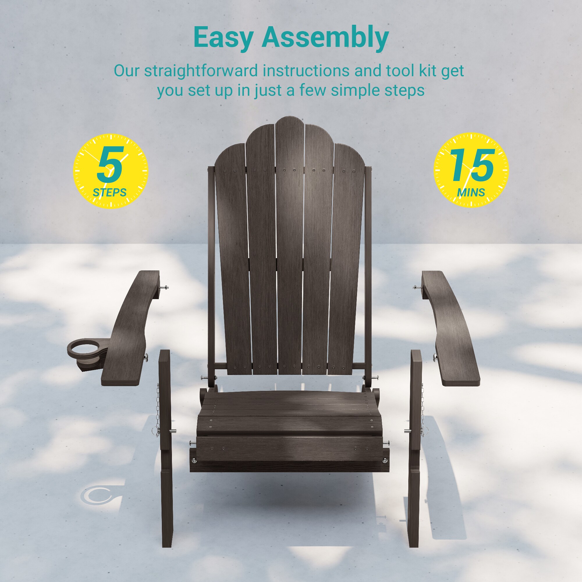 ACEGOSES LW-QW-102-BN Patio-Chairs - View #7