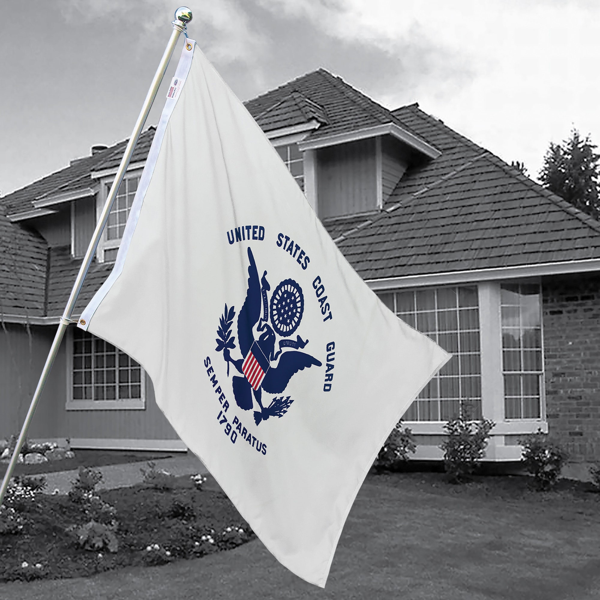 Valley Forge Flag USCG3-L Decorative-Banner-Flags - View #3