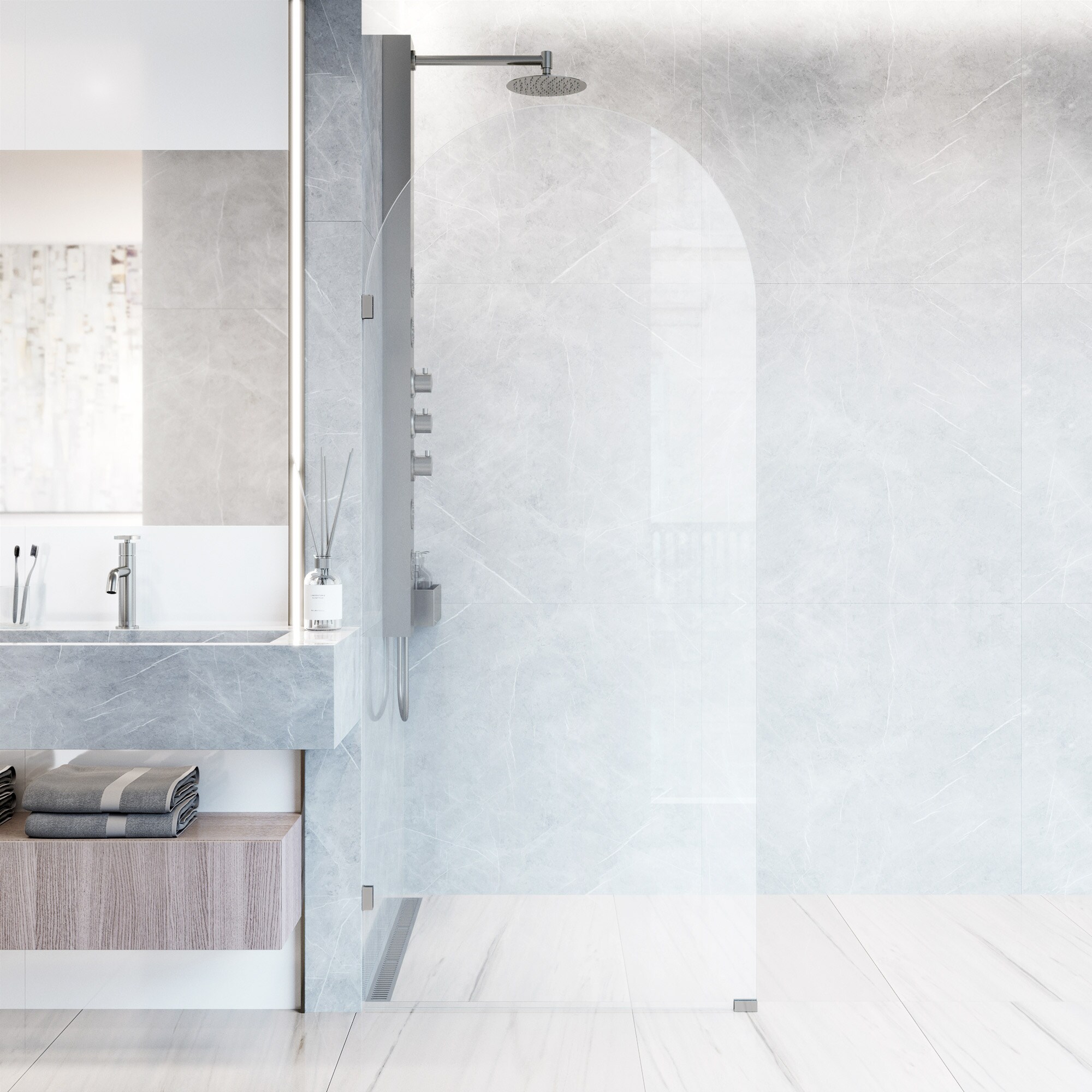 VIGO VG6094CHCL3478 Shower-Doors - View #6
