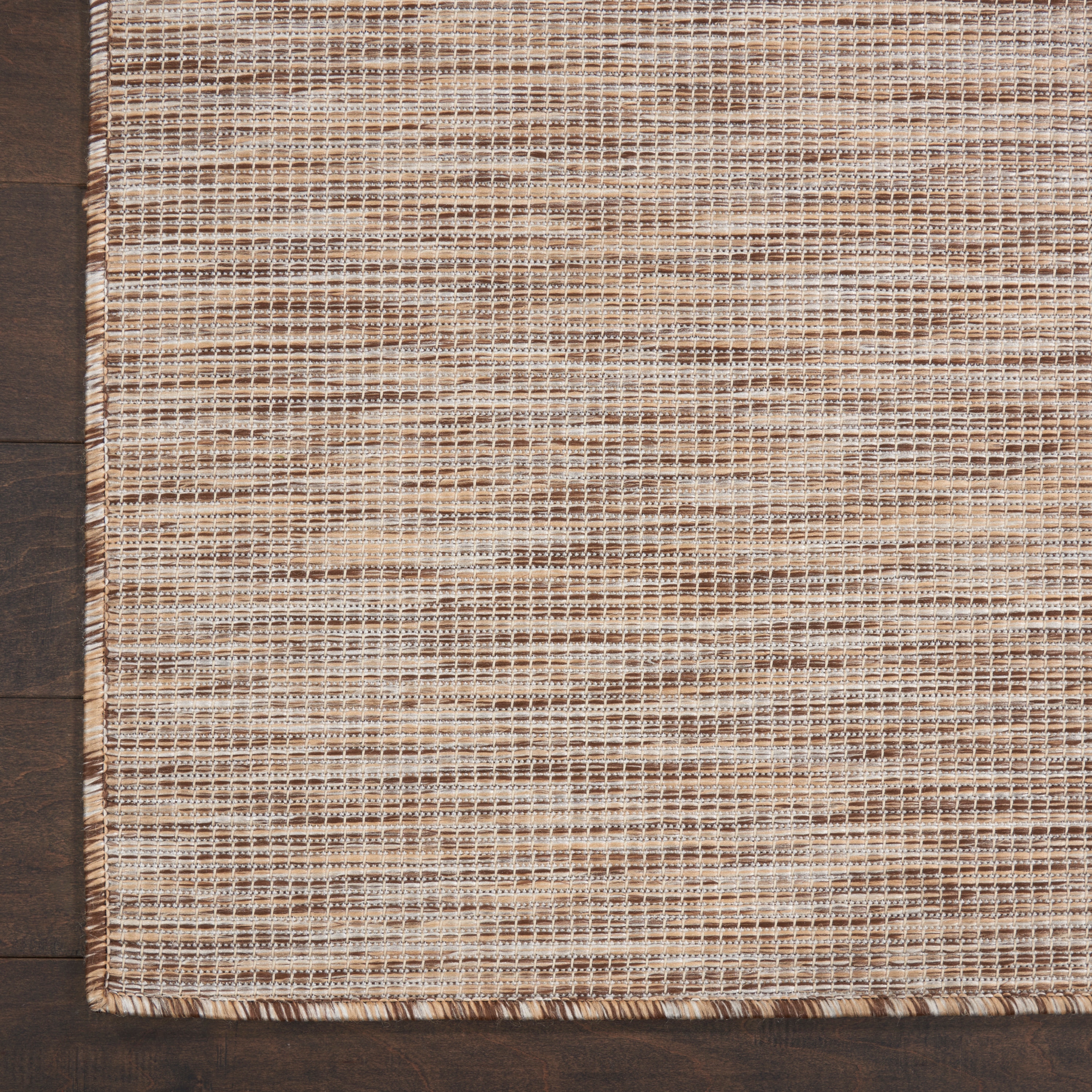 Positano Classic Beige Rectangular 7' x 10' Easy-Care Outdoor Rug