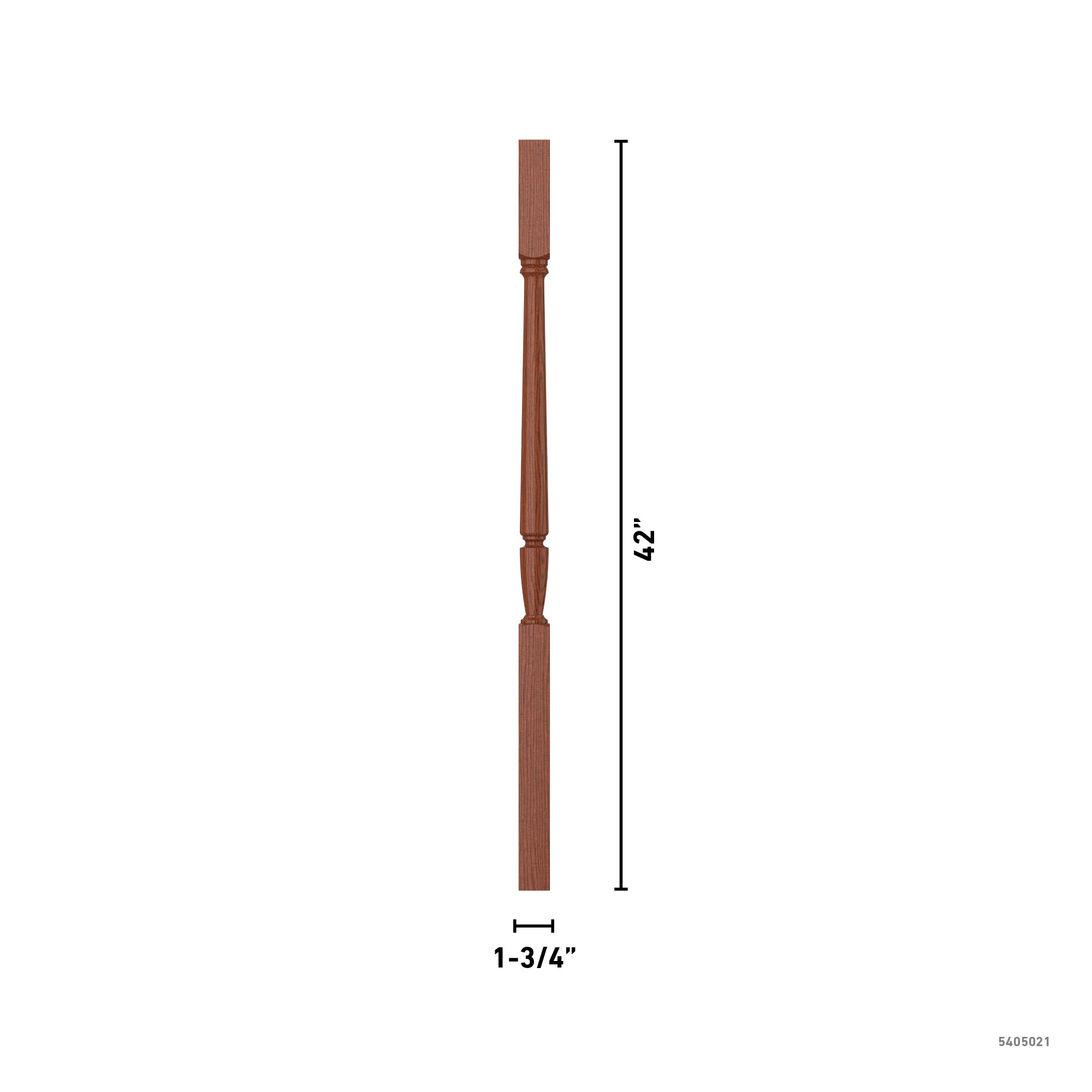 L.J. Smith Stair Systems LJP-2005-BRZC 42 Interior-Stairpart-Balusters - View #4