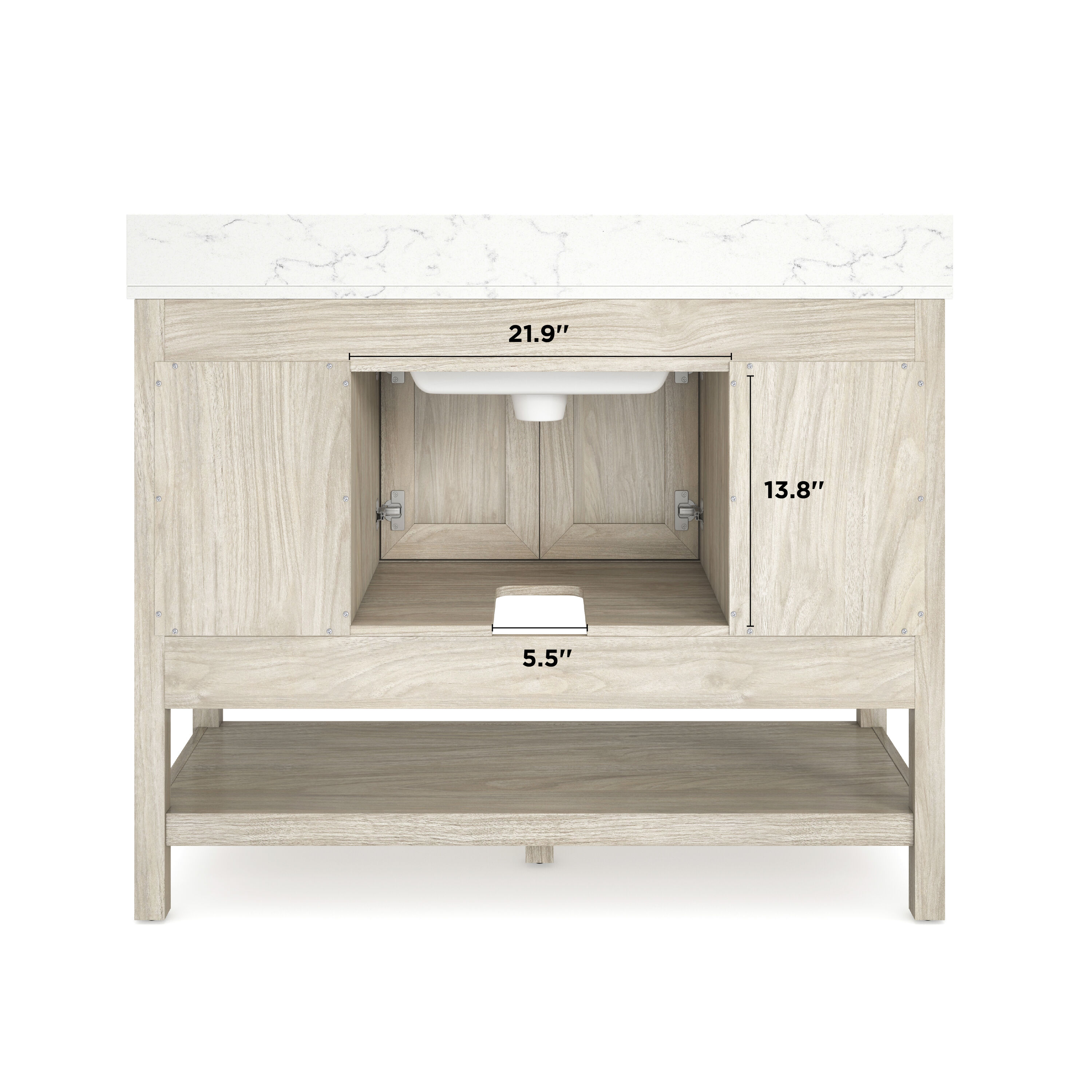Style Selections LOWE48VLW Bath-Vanity-Combo - View #9