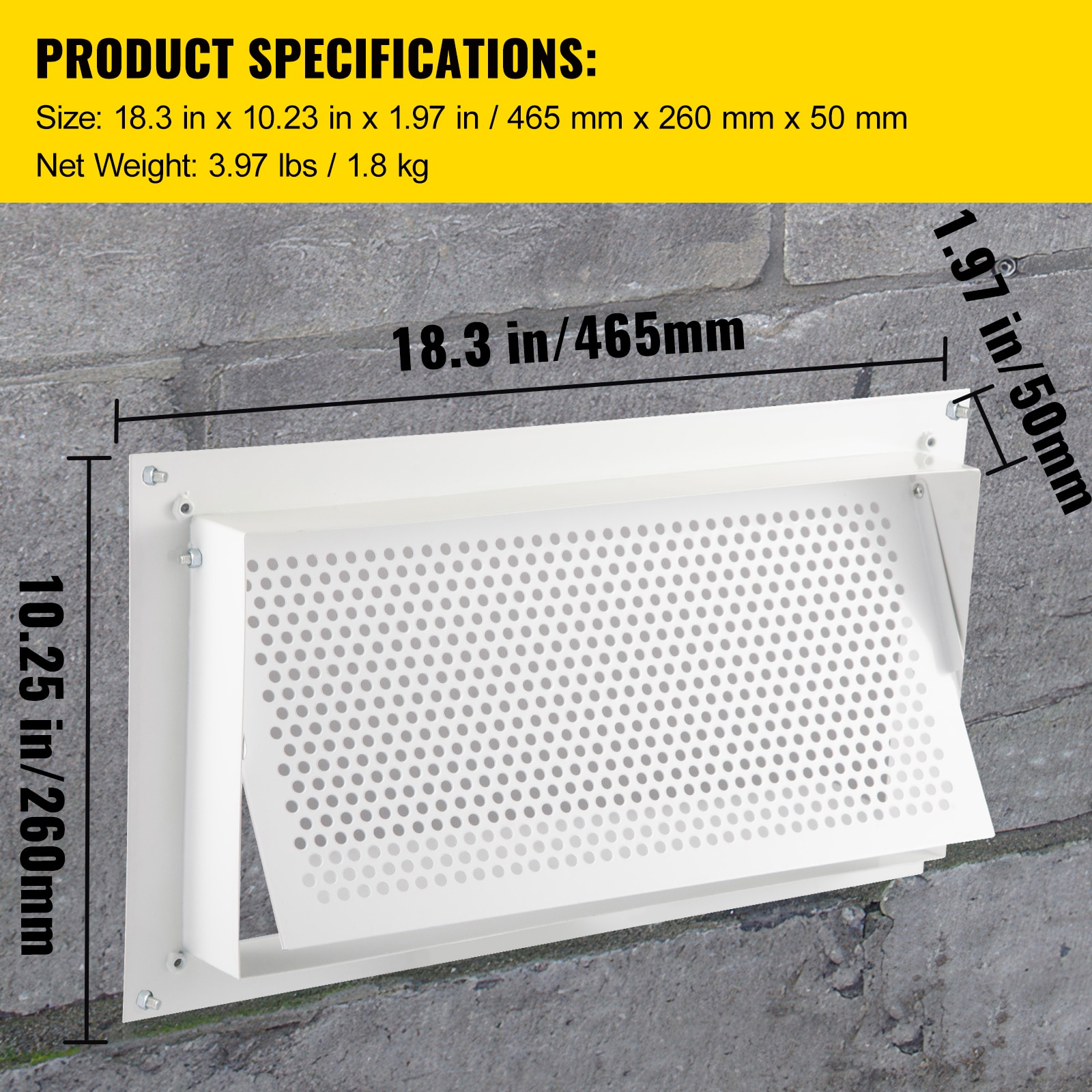 VEVOR HTFKB16×8X2PCSL8IV0  - View #8