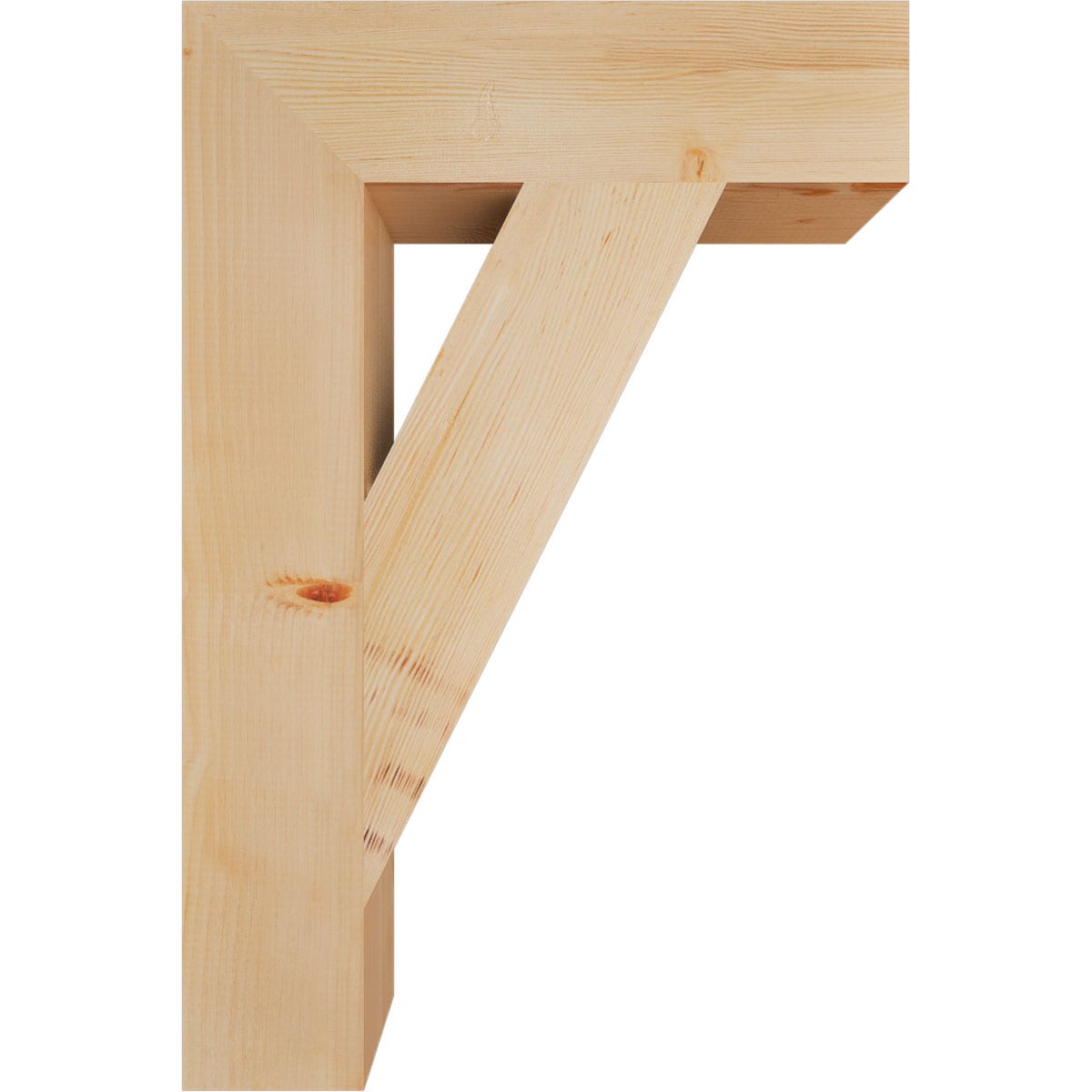 Ekena Millwork BKT06X24X36TRA05SDF Exterior-Brackets-Braces - View #3