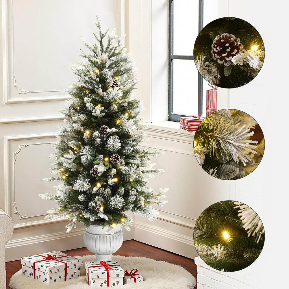 LuxenHome WHAP2512 Artificial-Christmas-Trees - View #6