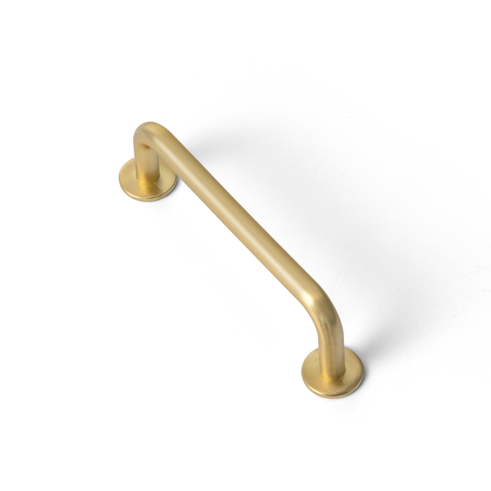 Miaokesen 9338TLS-76 3-in , 76mm Center to Center Light Brushed Brass Cylindrical Handle 6 -Pack