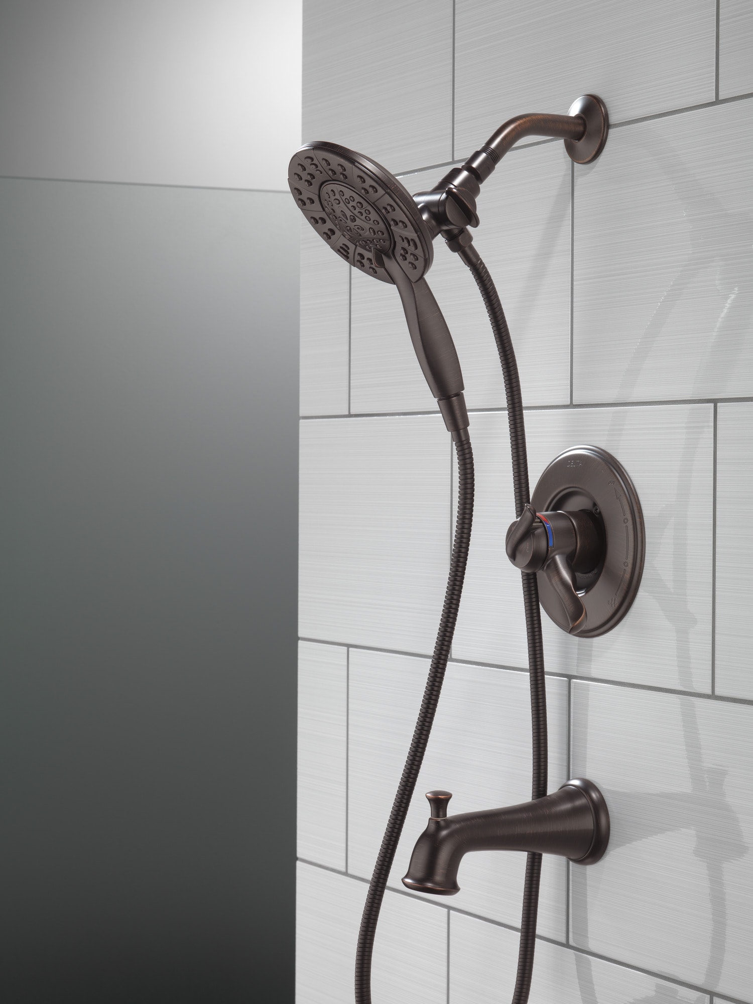 Delta T17494-RB-I Tub-Shower-Faucets - View #11