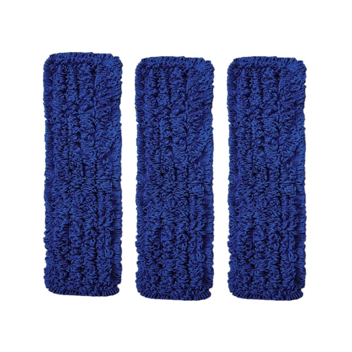 2x Cotton Floor Mop Heads Handle Blue Replacement Heavy Duty