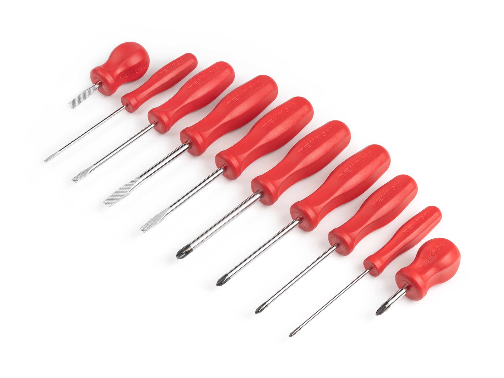 TEKTON 10-Piece Glass-reinforced Nylon Handle Slottedhead/Phillips ...