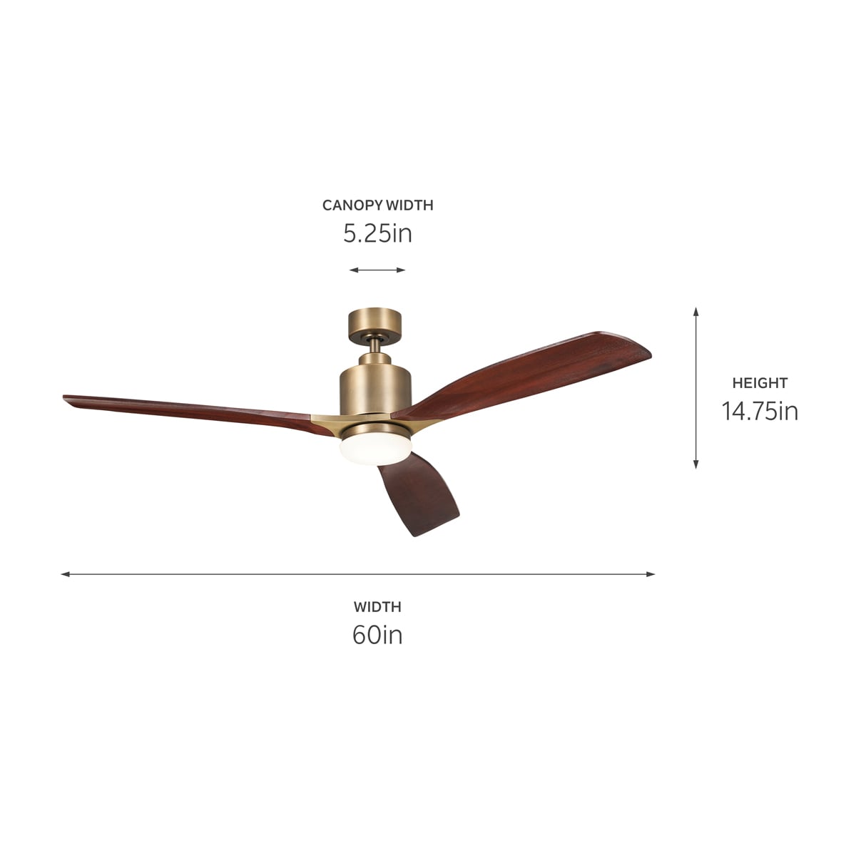 Kichler 300075NBR Ceiling-Fans - View #9