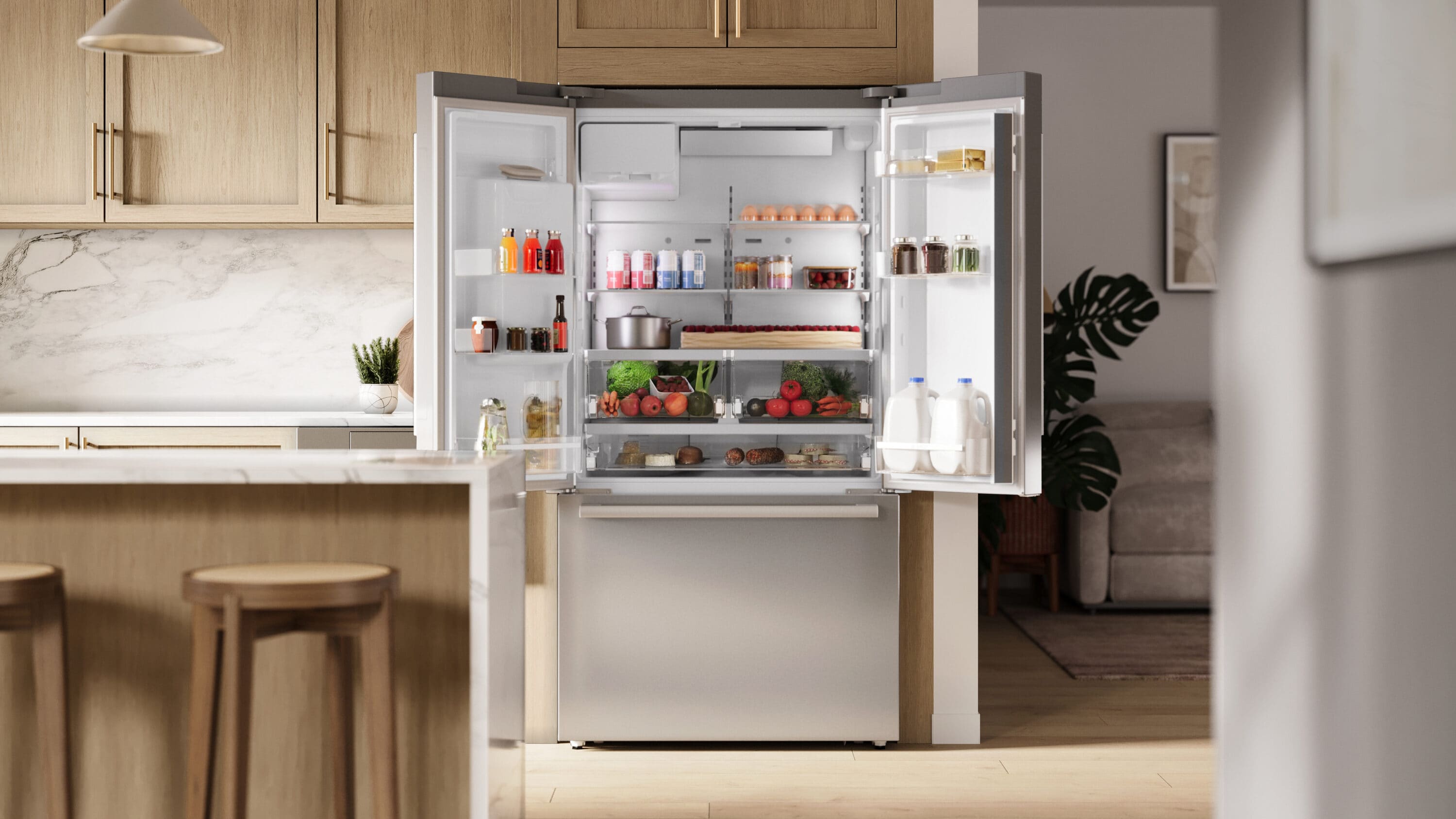 Bosch B36CD52SNS French-Door-Refrigerators - View #11