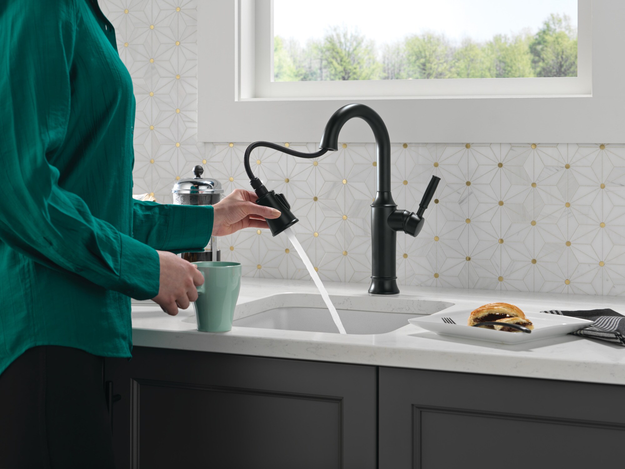 Delta 9984-BL-DST Kitchen-Faucets - View #11