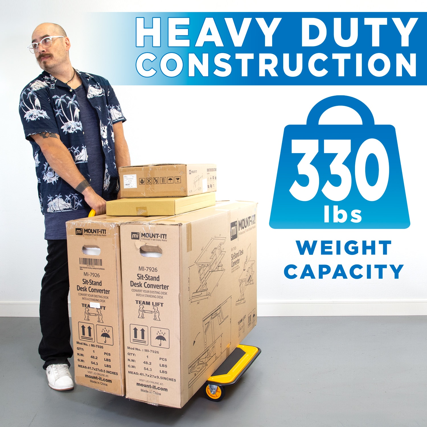 Mount-It! MI-920 Hand-Truck-Dollies - View #8