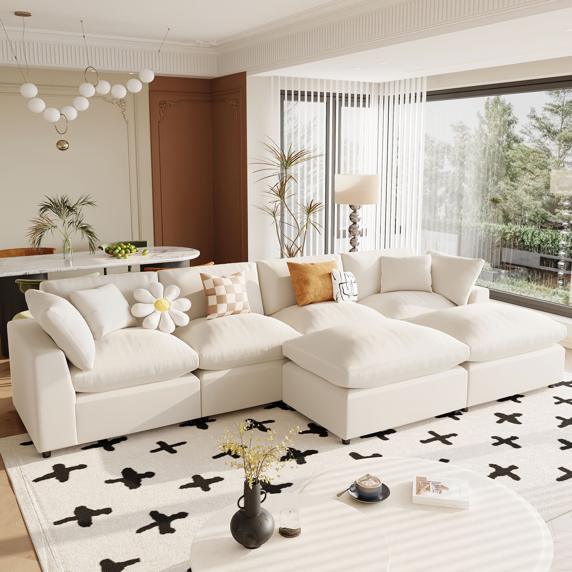 SINOFURN SYA020372BG Sofas-Loveseats - View #12