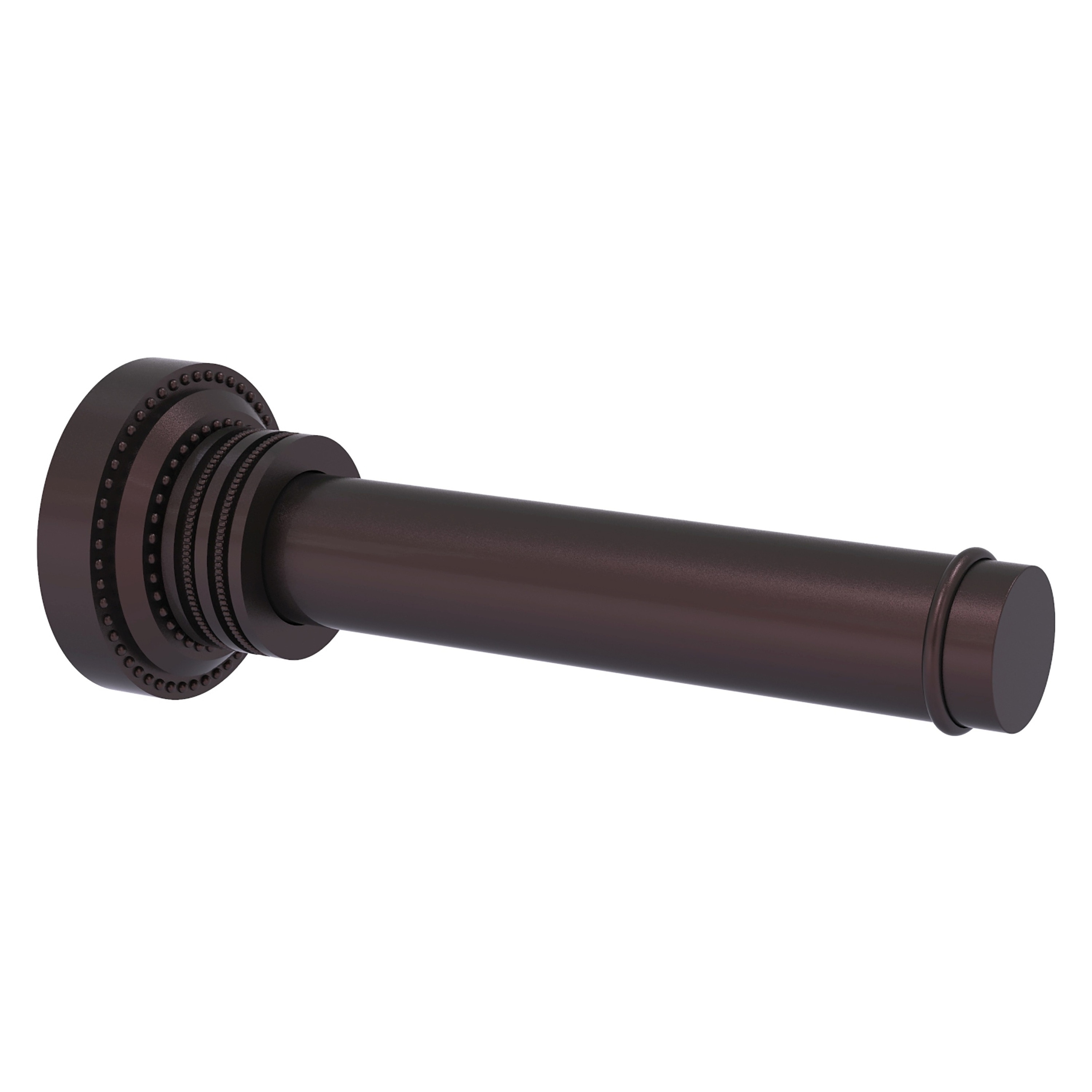 Allied Brass DT-24-1-ABZ Dottingham Antique Bronze Wall mount Single post Toilet Paper Holder 1 -Rolls