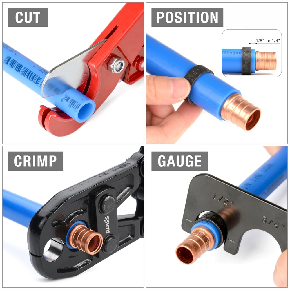 IWISS IWS-1234PS Pex-Crimp-Fittings - View #4